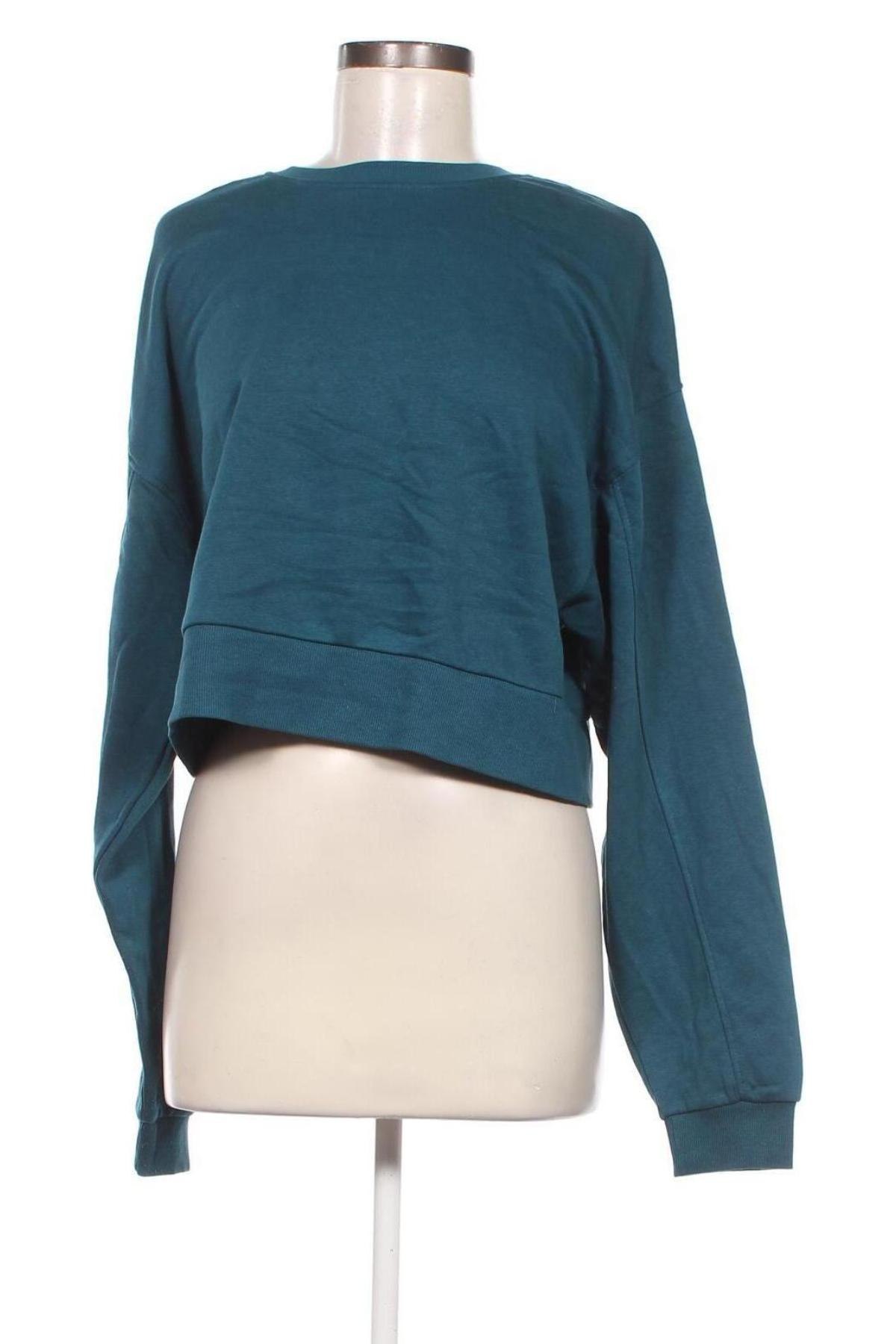 Γυναικεία μπλούζα Bershka, Μέγεθος M, Χρώμα Μπλέ, Τιμή 4,47 €