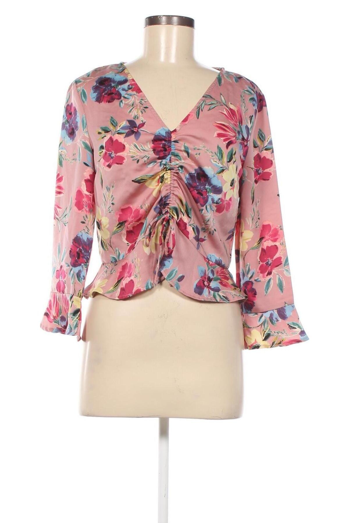 Damen Shirt Bershka, Größe M, Farbe Mehrfarbig, Preis 4,80 €