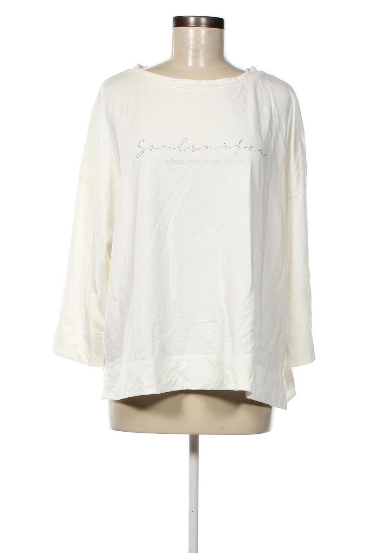 Γυναικεία μπλούζα C&A, Μέγεθος L, Χρώμα Λευκό, Τιμή 2,82 €