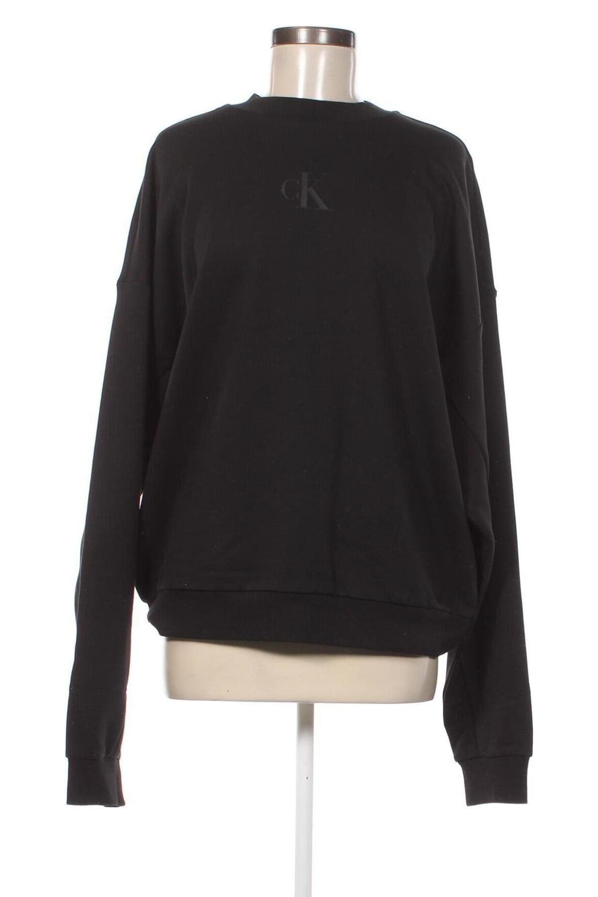 Дамска блуза Calvin Klein Jeans, Размер M, Цвят Черен, Цена 68,60 лв.