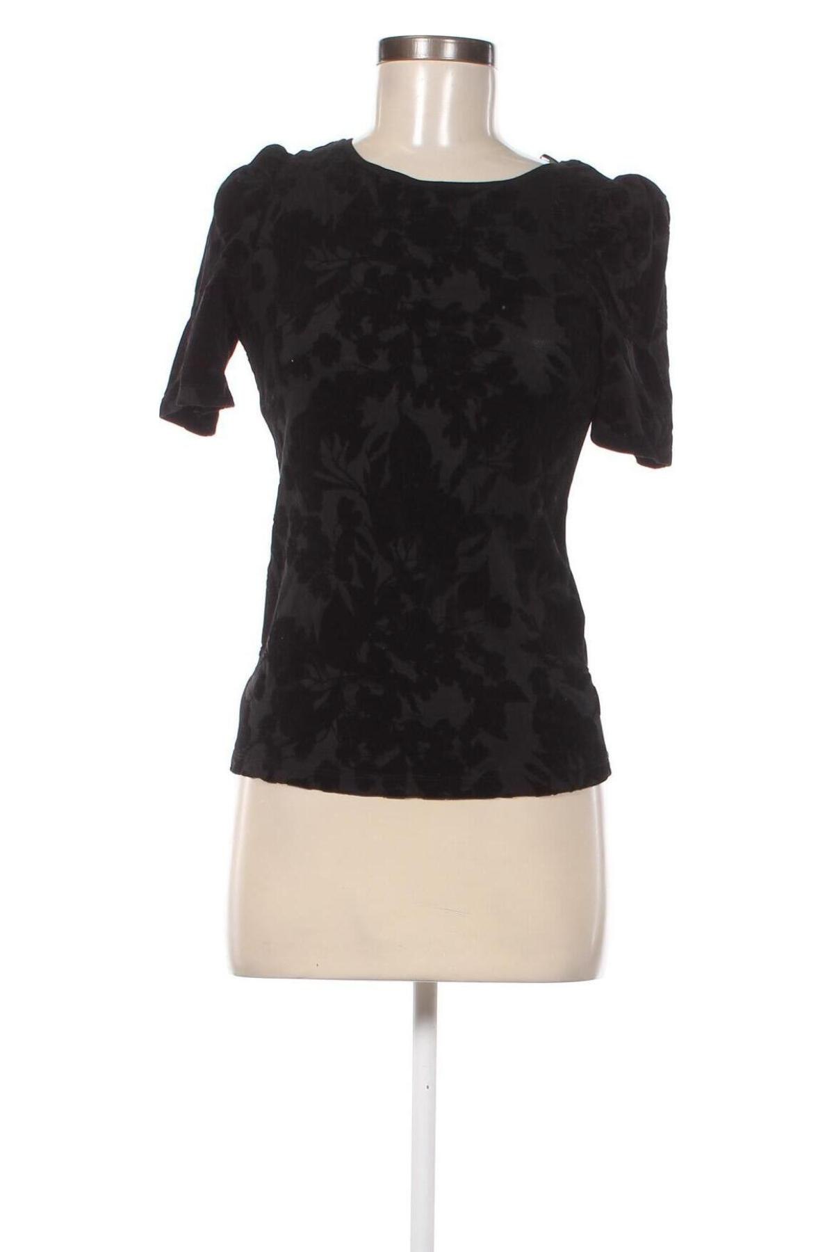 Дамска блуза Camaieu, Размер XS, Цвят Черен, Цена 4,96 лв.