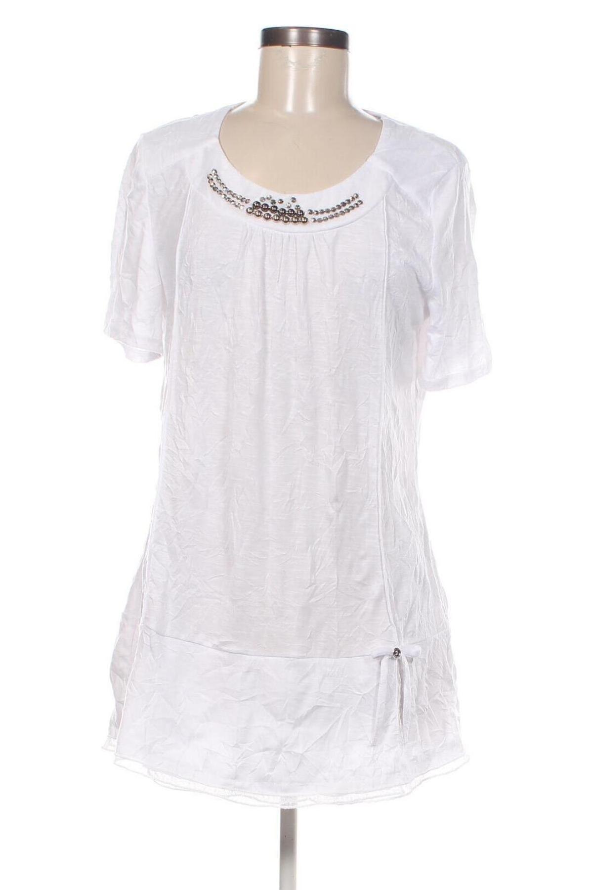 Damen Shirt Canda, Größe M, Farbe Weiß, Preis € 13,22