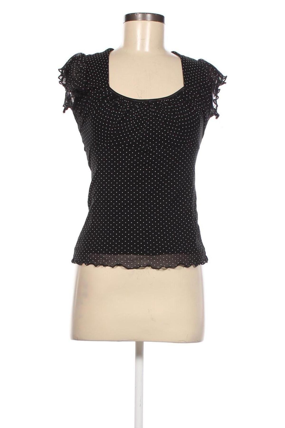 Γυναικεία μπλούζα Clockhouse, Μέγεθος S, Χρώμα Μαύρο, Τιμή 4,70 €