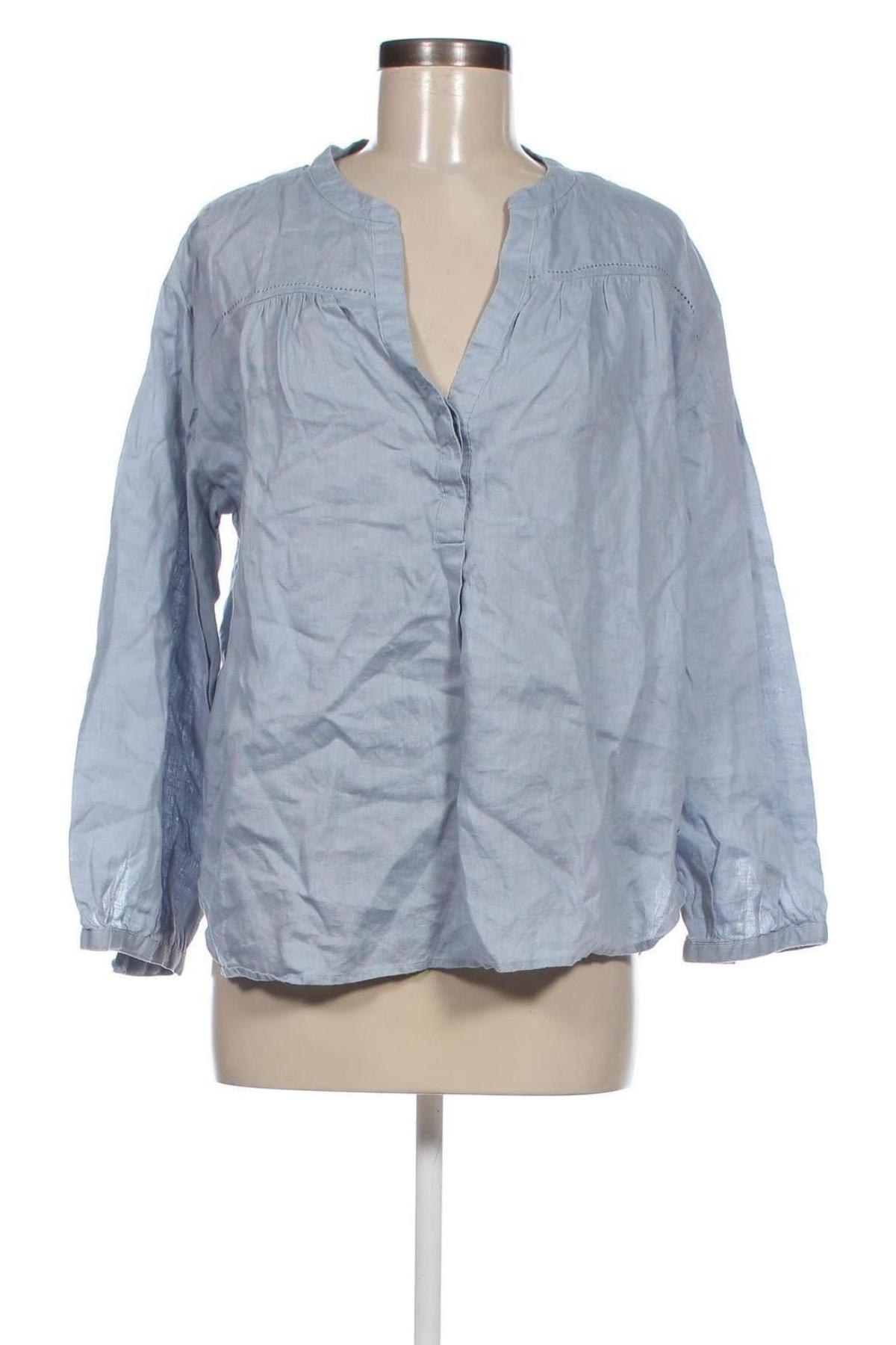 Дамска блуза Crew Clothing Co., Размер M, Цвят Син, Цена 31,10 лв.