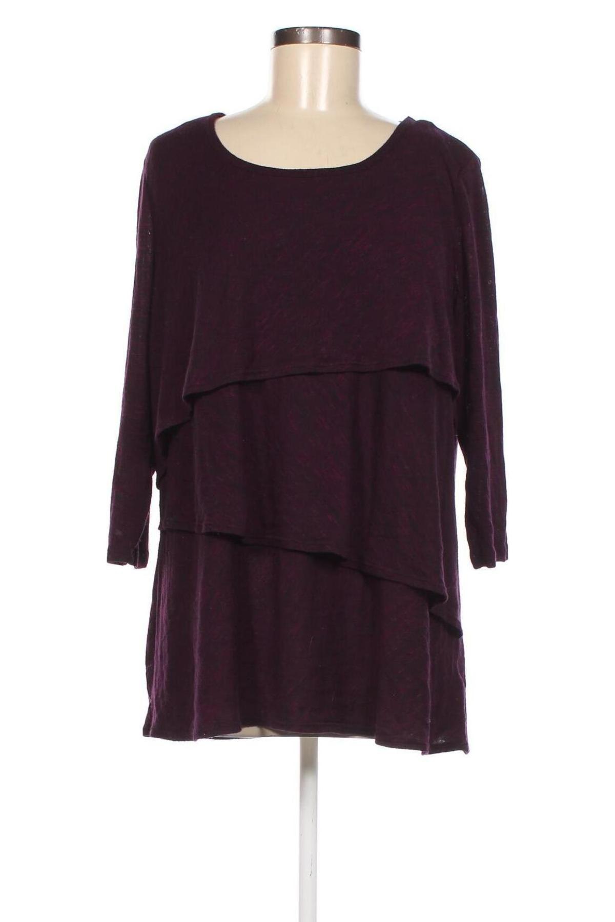 Damen Shirt Faded Glory, Größe XL, Farbe Lila, Preis € 6,61