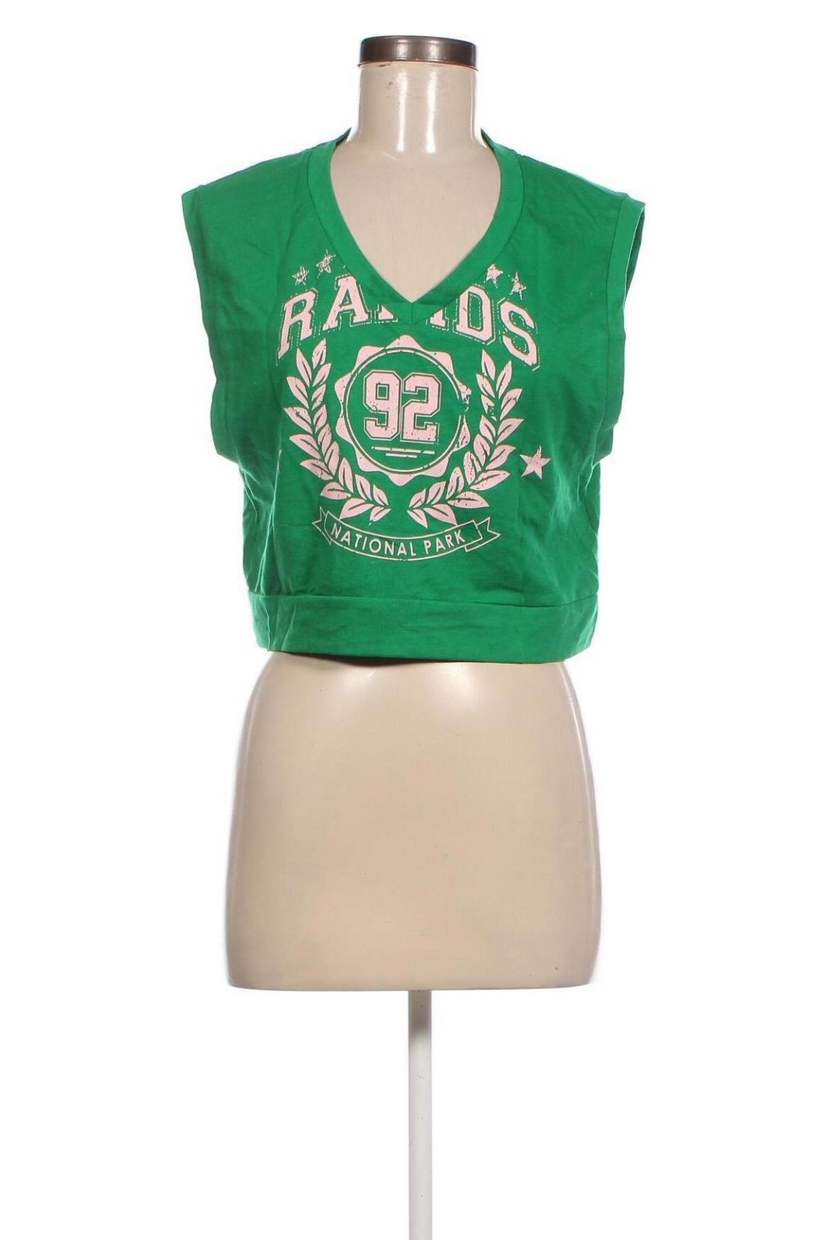Дамска блуза Fb Sister, Размер L, Цвят Зелен, Цена 7,60 лв.