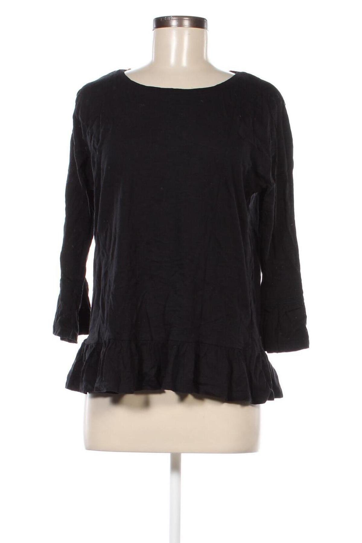 Дамска блуза Flame, Размер L, Цвят Черен, Цена 3,80 лв.