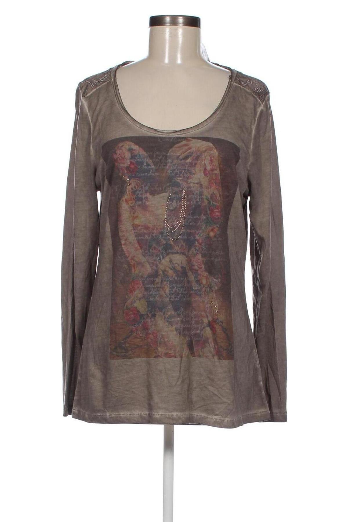 Damen Shirt Geisha, Größe XXL, Farbe Beige, Preis 27,30 €