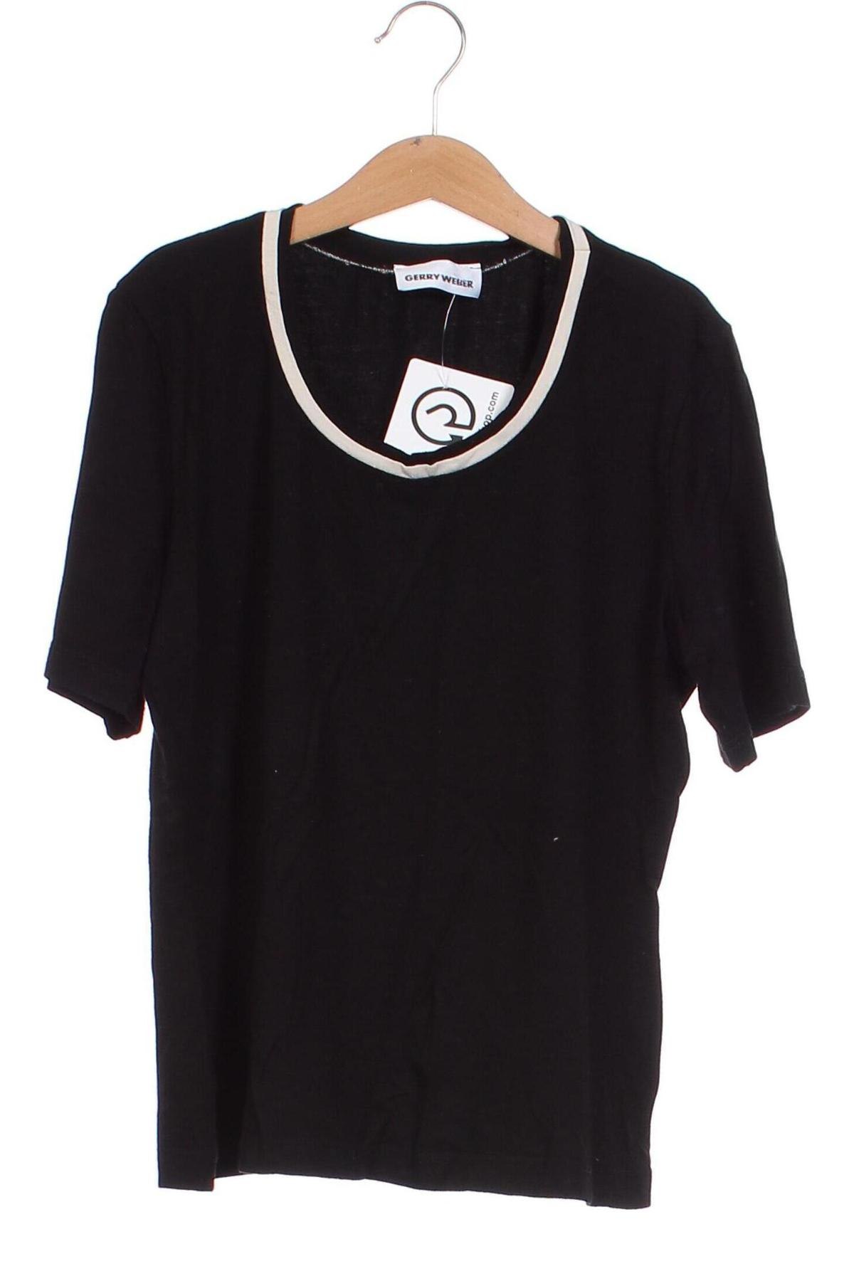 Дамска блуза Gerry Weber, Размер XXS, Цвят Черен, Цена 24,48 лв.
