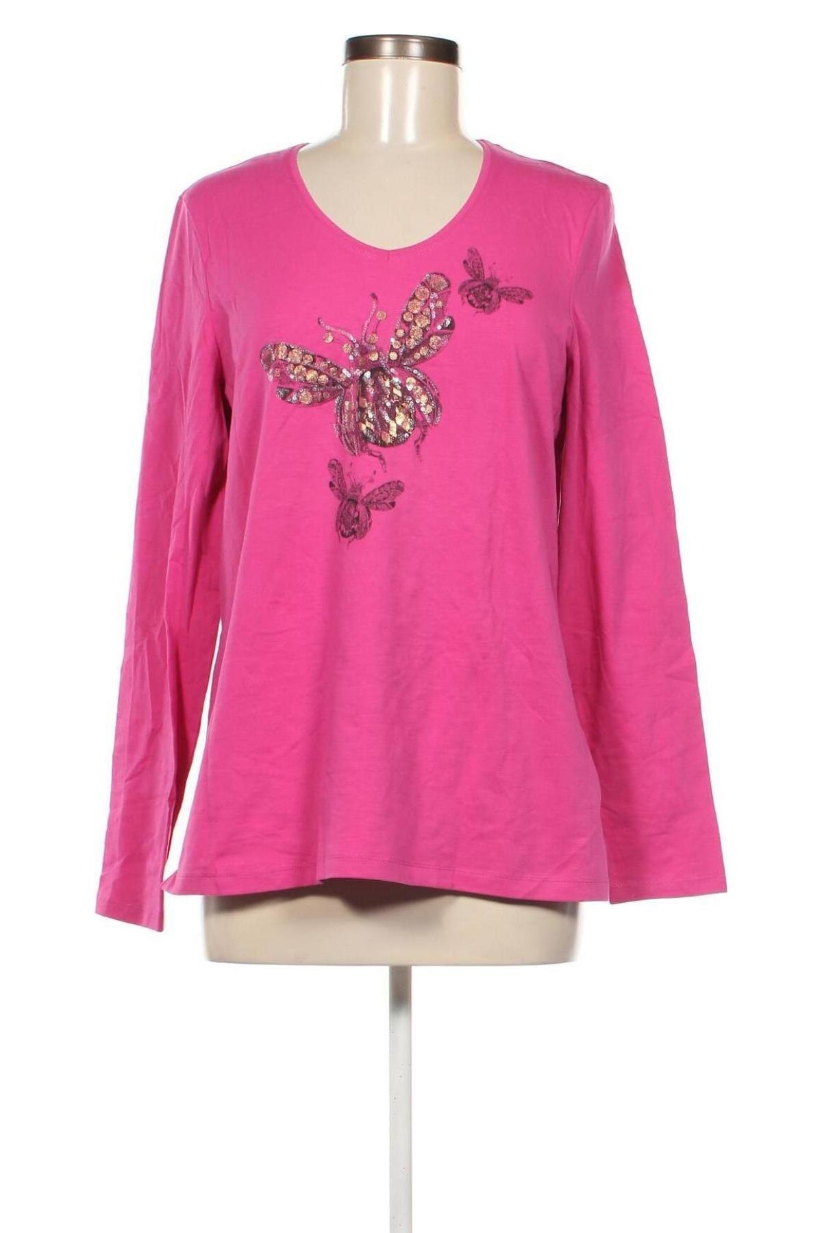 Дамска блуза Gerry Weber, Размер XL, Цвят Розов, Цена 48,00 лв.