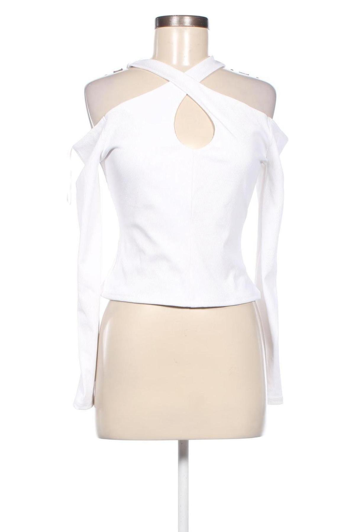 Γυναικεία μπλούζα Guess, Μέγεθος M, Χρώμα Λευκό, Τιμή 43,42 €
