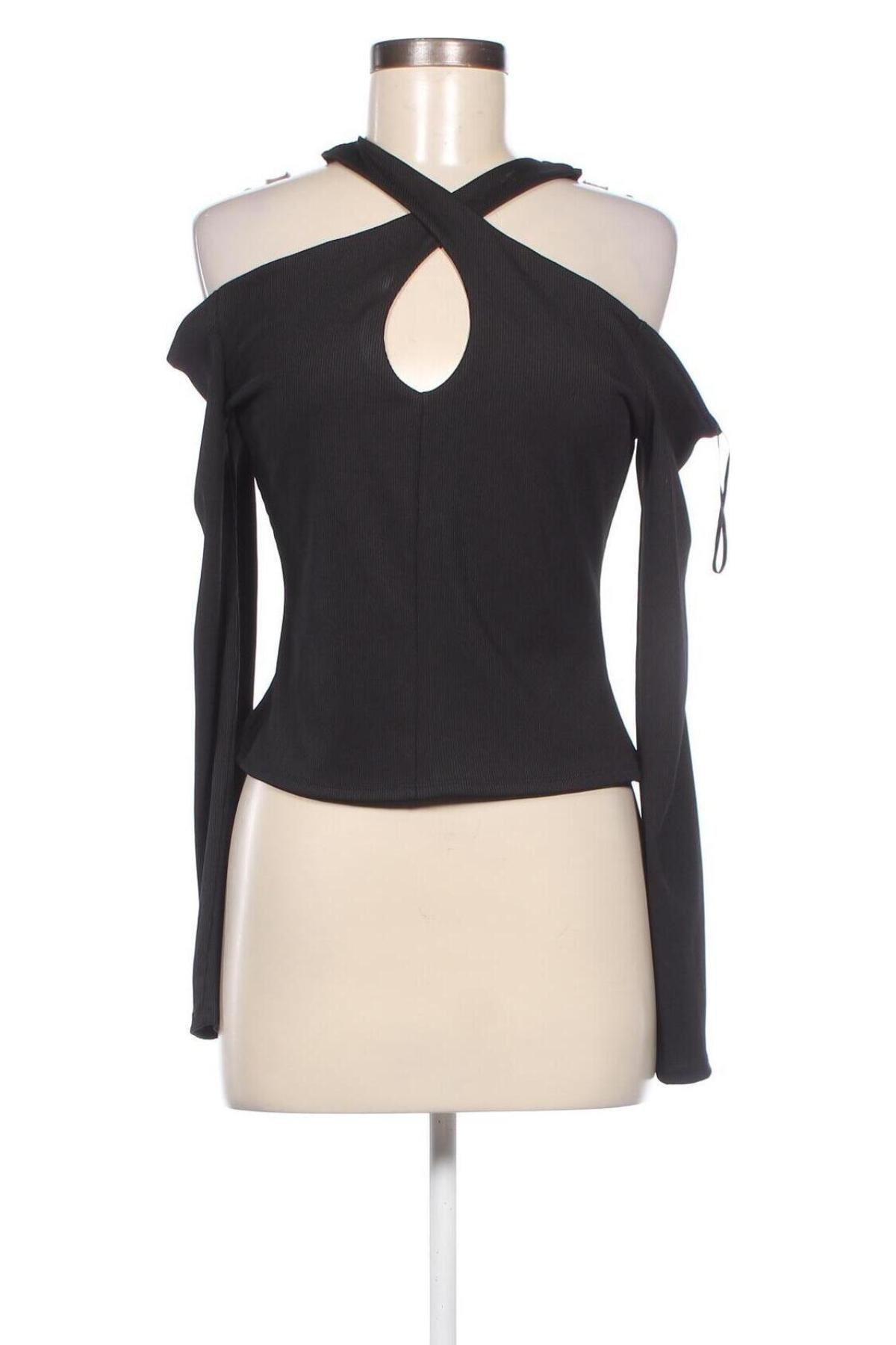 Γυναικεία μπλούζα Guess, Μέγεθος L, Χρώμα Μαύρο, Τιμή 33,40 €