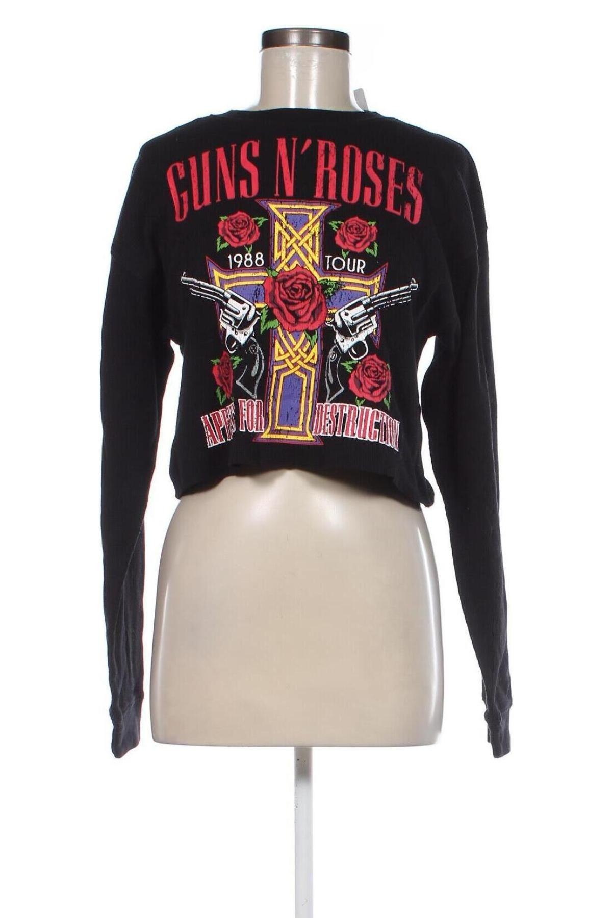 Bluzka damska Guns N' Roses, Rozmiar S, Kolor Czarny, Cena 25,95 zł