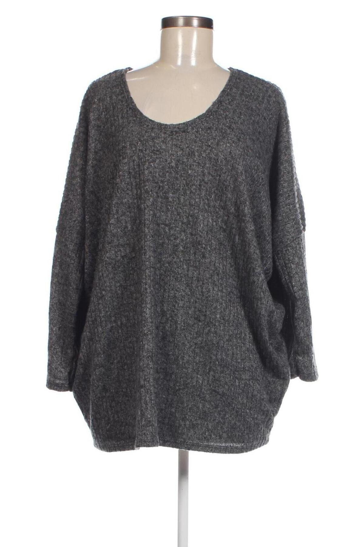 Γυναικεία μπλούζα Gyft, Μέγεθος XL, Χρώμα Γκρί, Τιμή 13,36 €