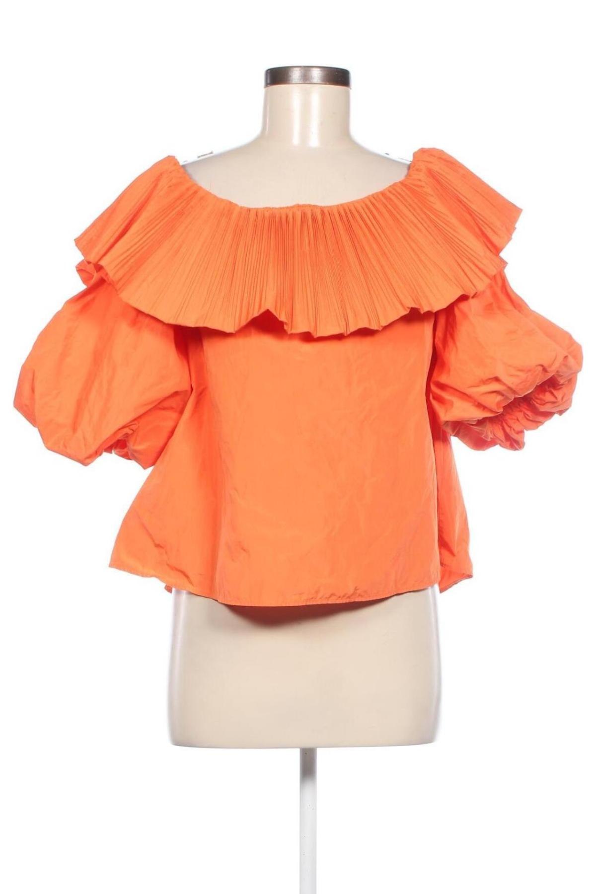 Дамска блуза H&M, Размер M, Цвят Оранжев, Цена 31,00 лв.
