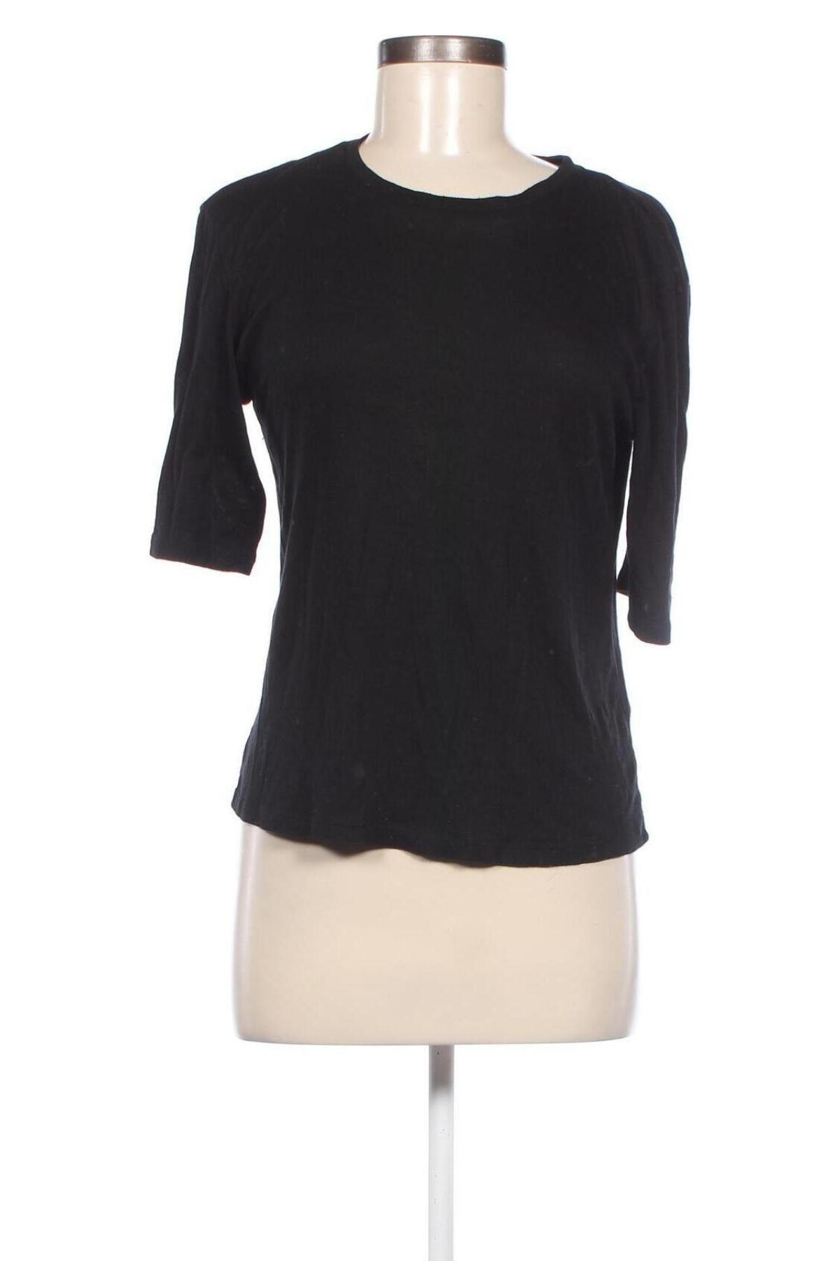 Дамска блуза H&M, Размер L, Цвят Черен, Цена 9,12 лв.