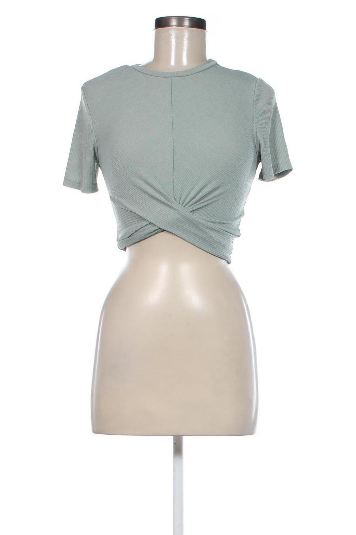 Γυναικεία μπλούζα H&M Divided, Μέγεθος S, Χρώμα Πράσινο, Τιμή 5,83 €