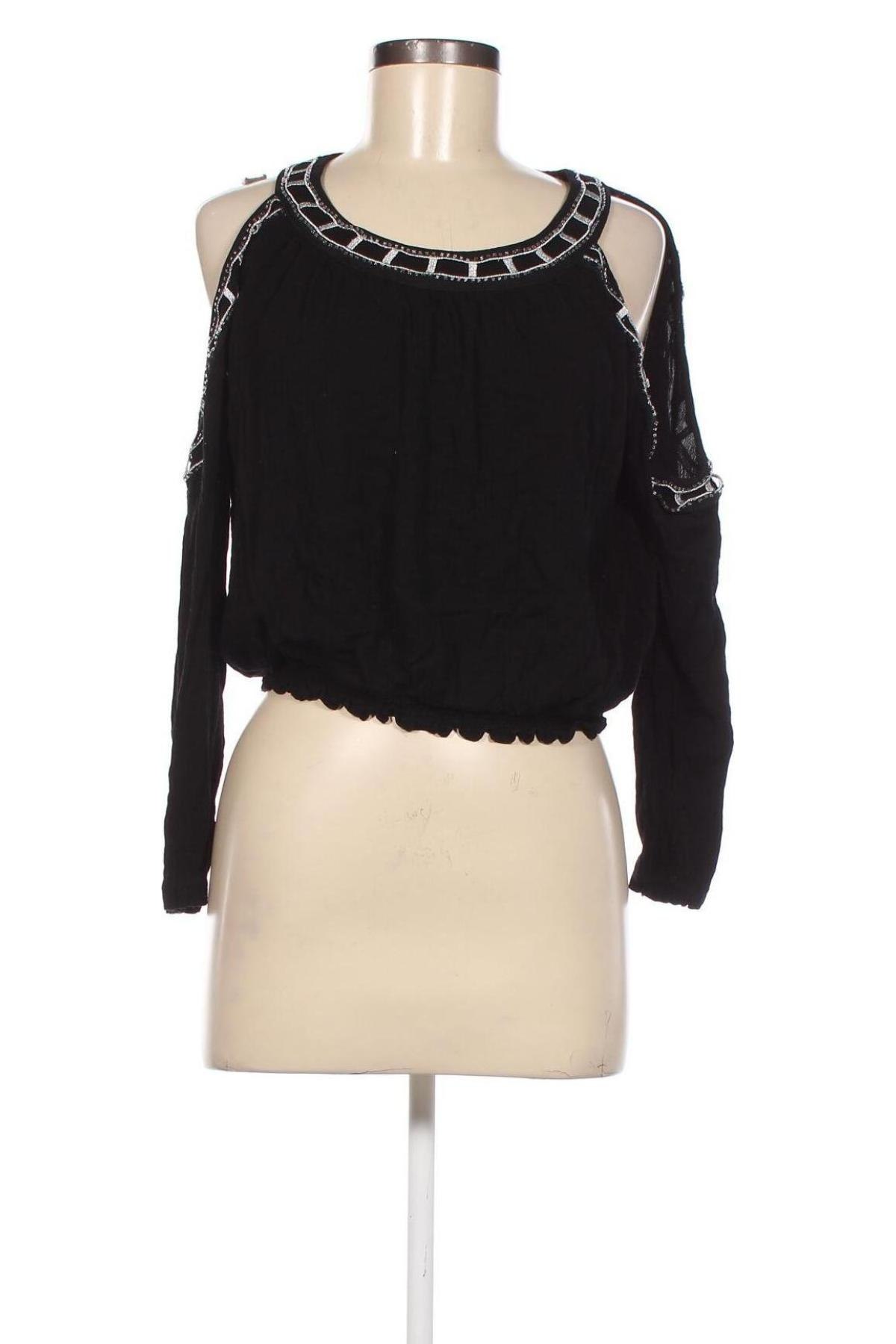 Дамска блуза H&M Divided, Размер M, Цвят Черен, Цена 9,19 лв.