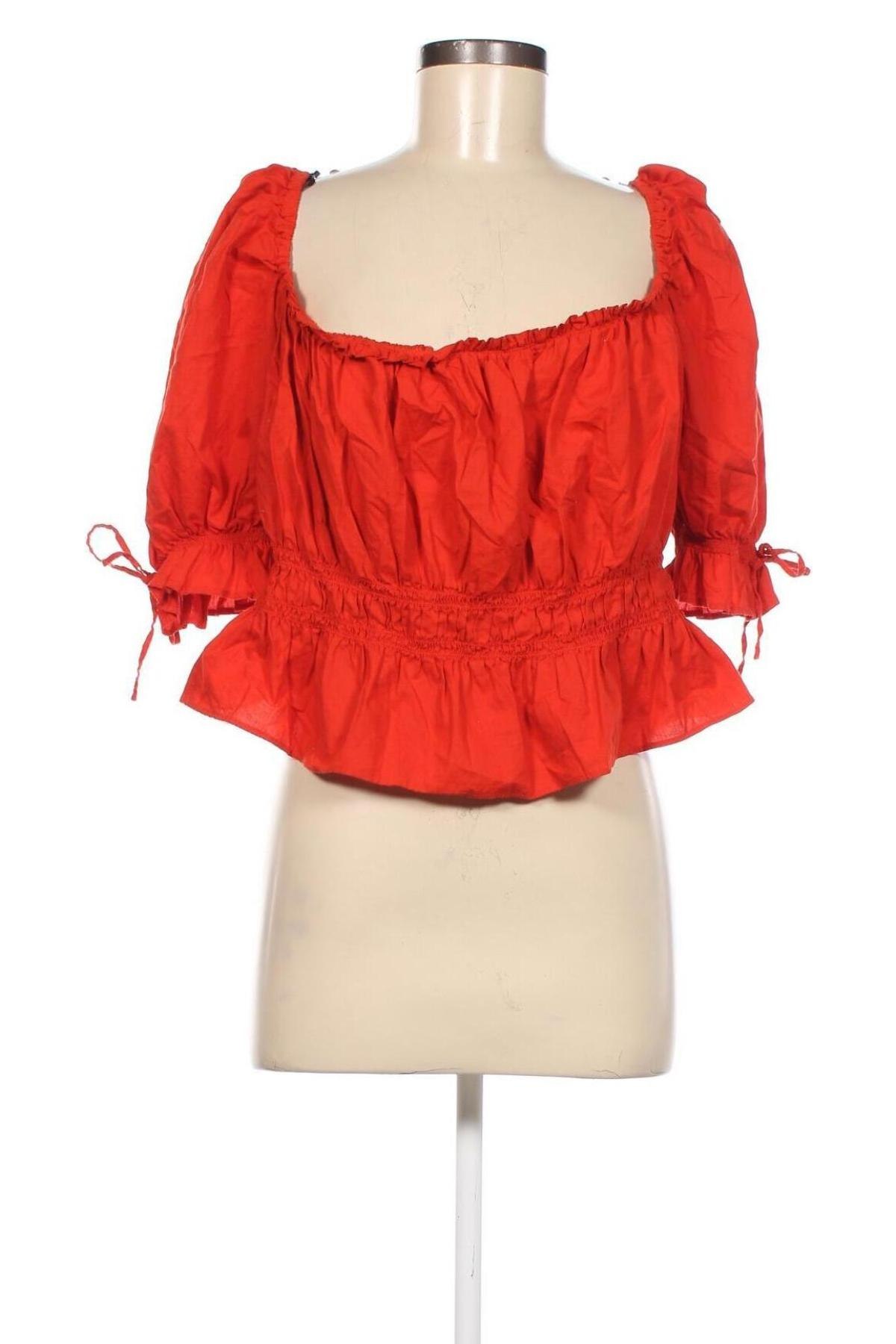 Γυναικεία μπλούζα H&M Divided, Μέγεθος XL, Χρώμα Κόκκινο, Τιμή 18,45 €
