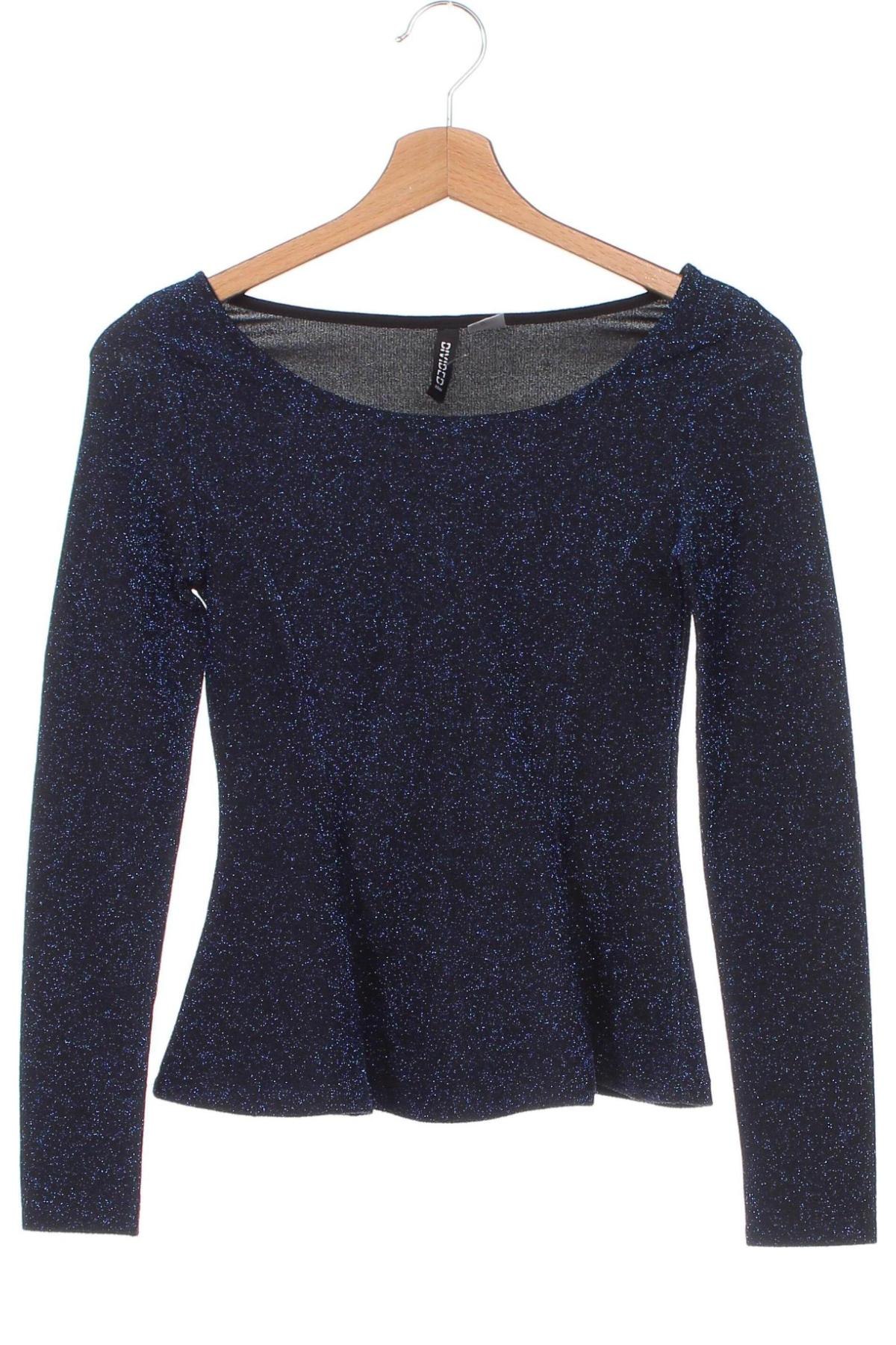 Dámska blúza H&M Divided, Veľkosť XS, Farba Modrá, Cena  1,95 €