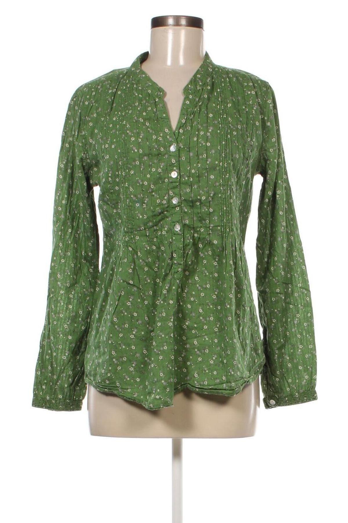 Bluză de femei H&M L.O.G.G., Mărime M, Culoare Verde, Preț 23,94 Lei