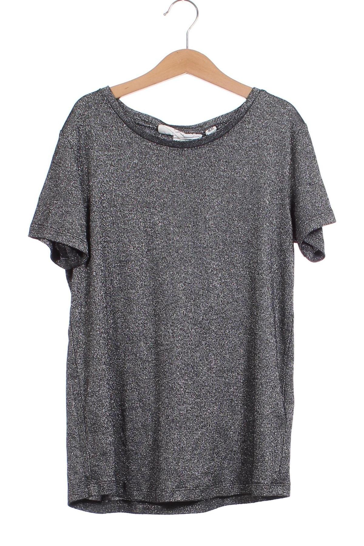 Damen Shirt H&M L.O.G.G., Größe XS, Farbe Grau, Preis € 4,96