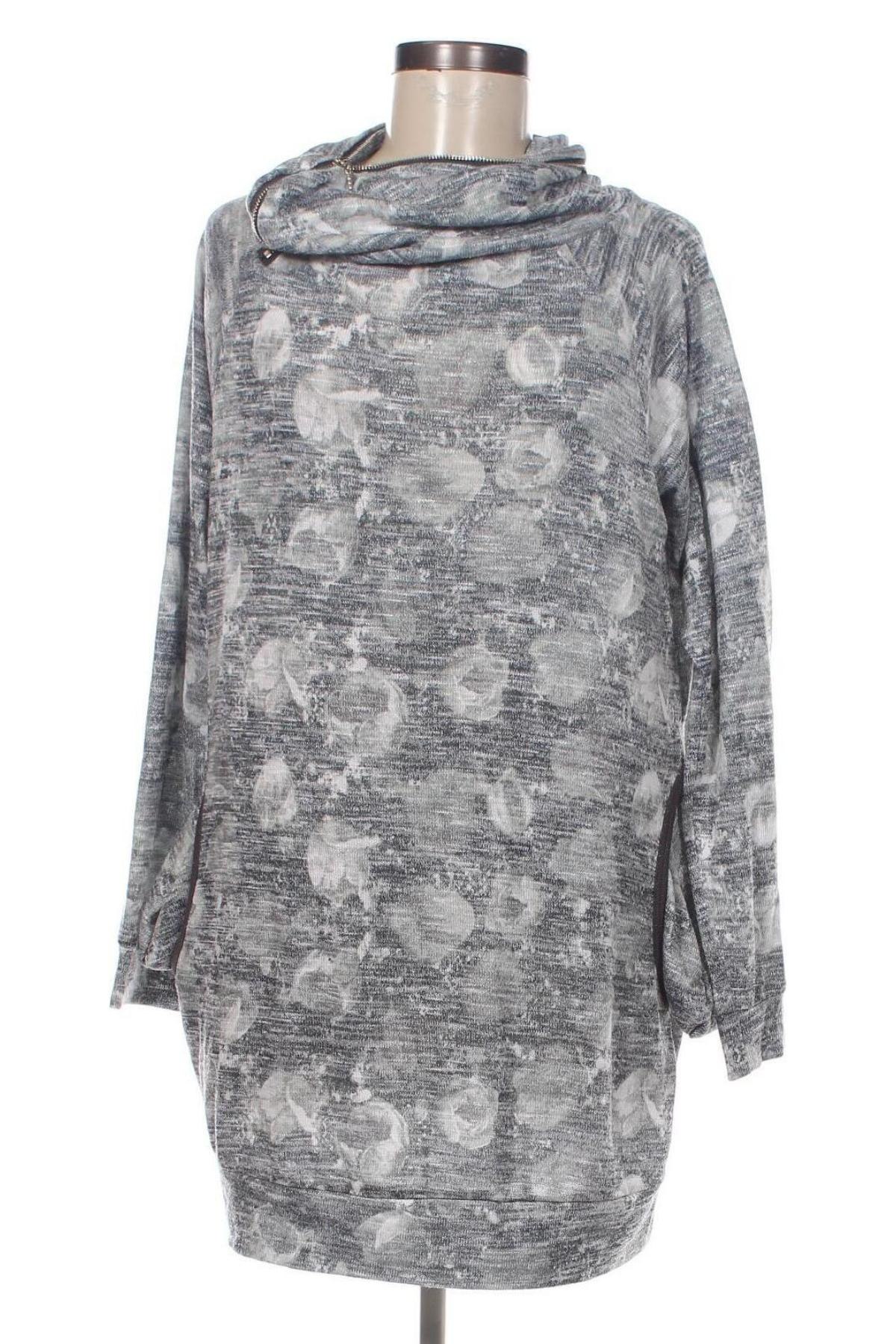 Γυναικεία μπλούζα Jean Pascale, Μέγεθος L, Χρώμα Γκρί, Τιμή 2,70 €