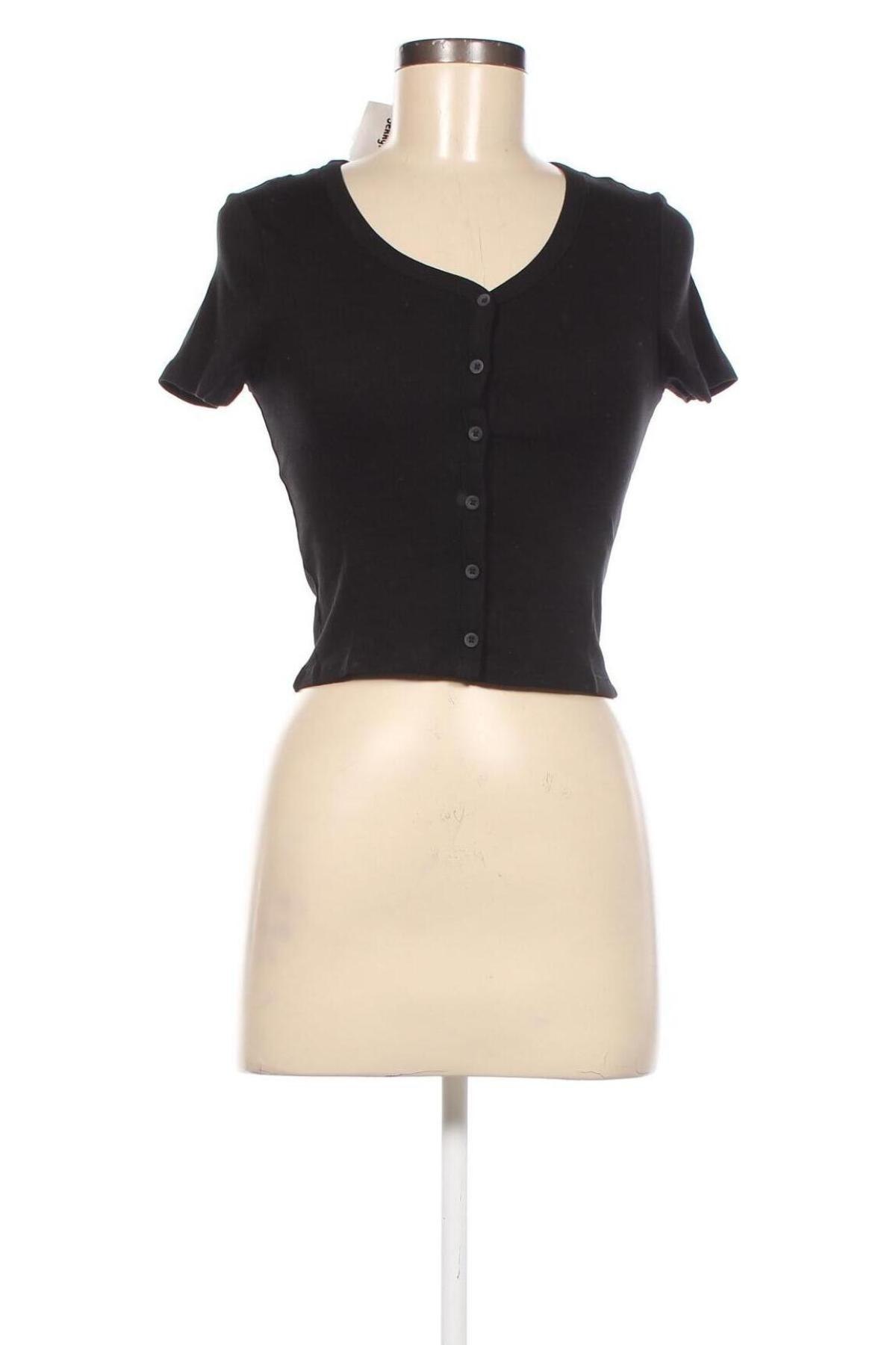 Γυναικεία μπλούζα Jennyfer, Μέγεθος S, Χρώμα Μαύρο, Τιμή 2,56 €