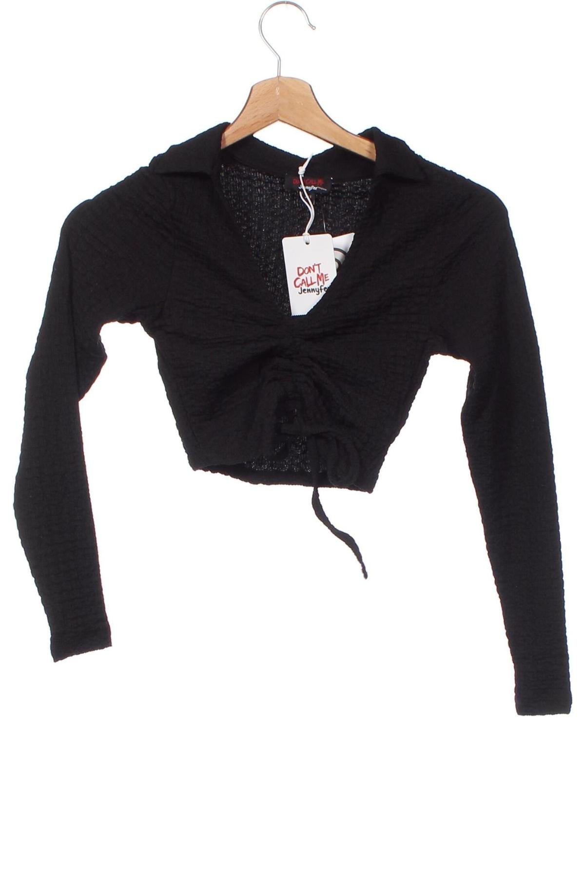Damen Shirt Jennyfer, Größe XXS, Farbe Schwarz, Preis 3,52 €