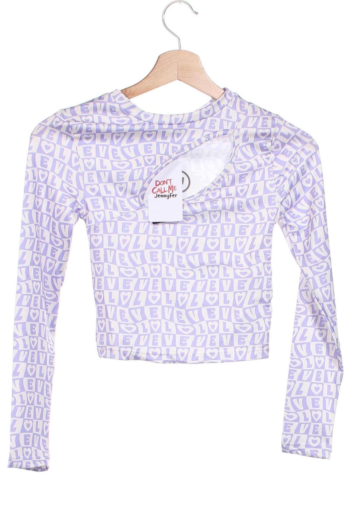 Дамска блуза Jennyfer, Размер XXS, Цвят Многоцветен, Цена 5,58 лв.