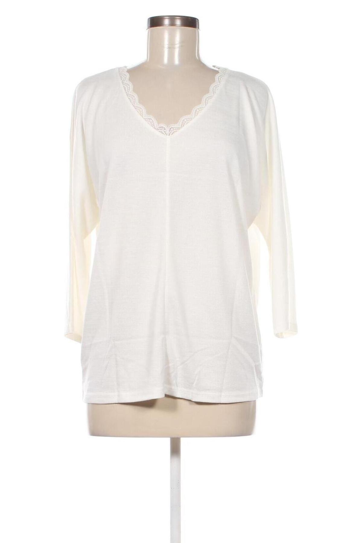 Damen Shirt Lascana, Größe M, Farbe Weiß, Preis € 2,40