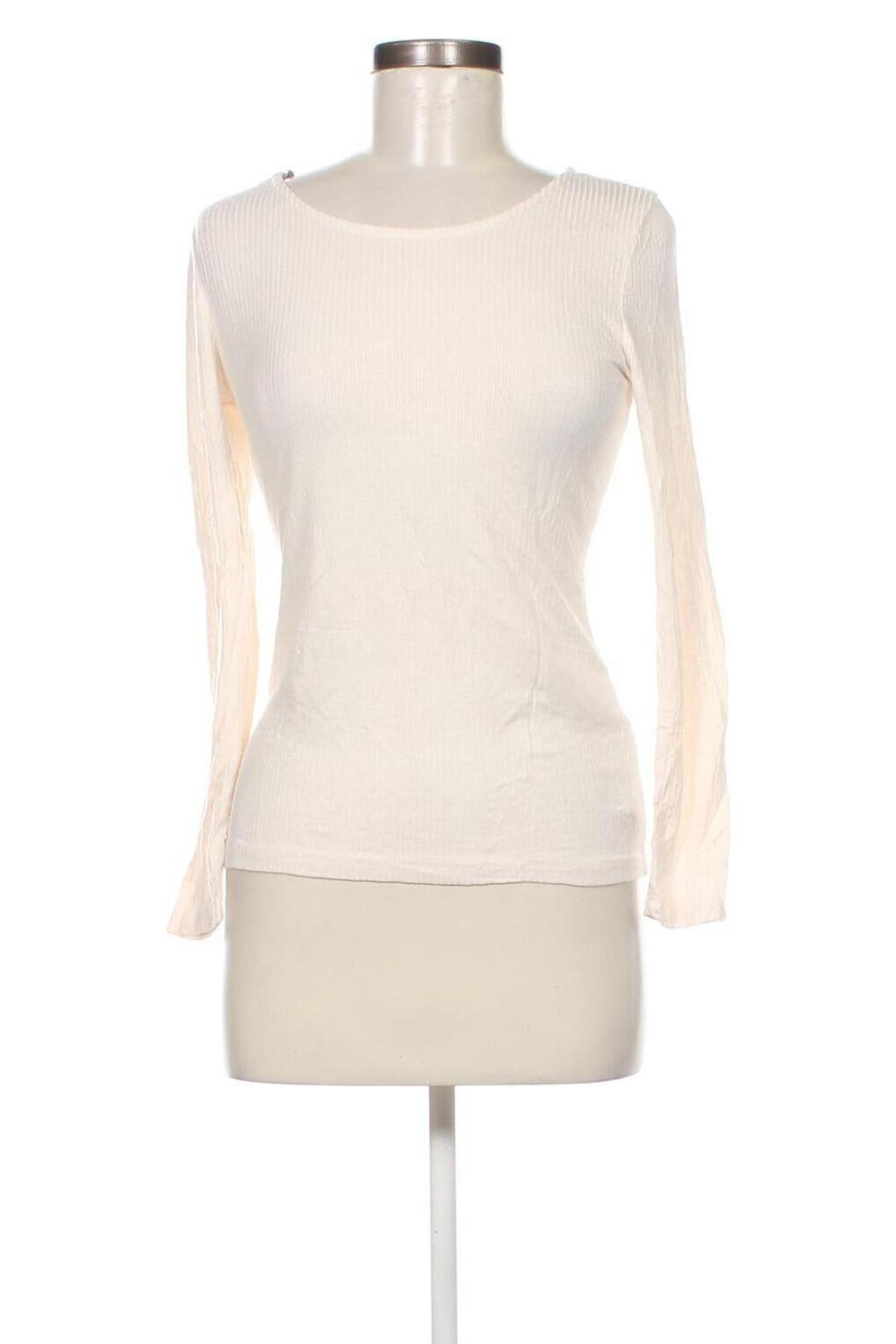 Γυναικεία μπλούζα Lascana, Μέγεθος S, Χρώμα Εκρού, Τιμή 5,29 €