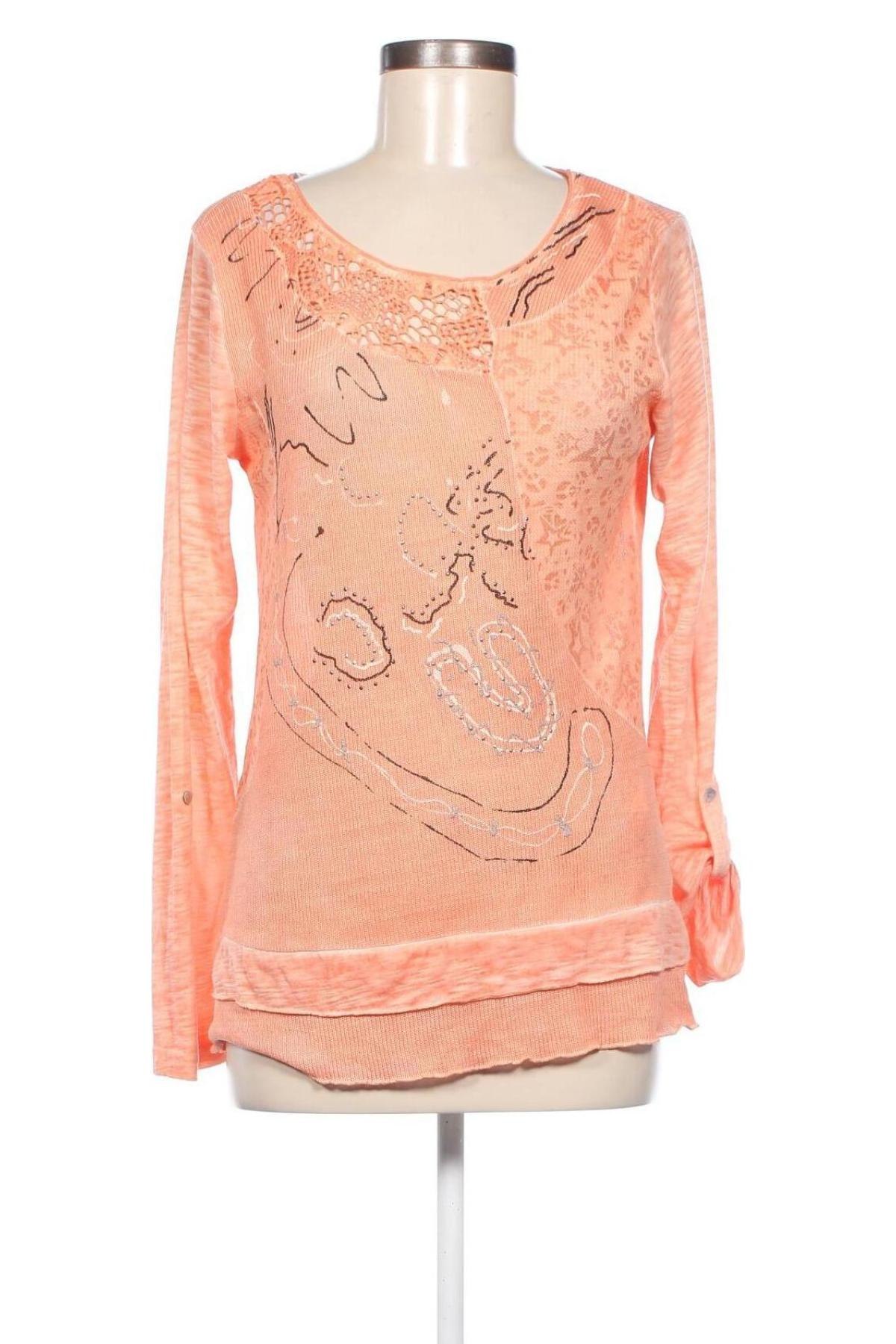 Damen Shirt Liberty, Größe M, Farbe Orange, Preis 4,73 €