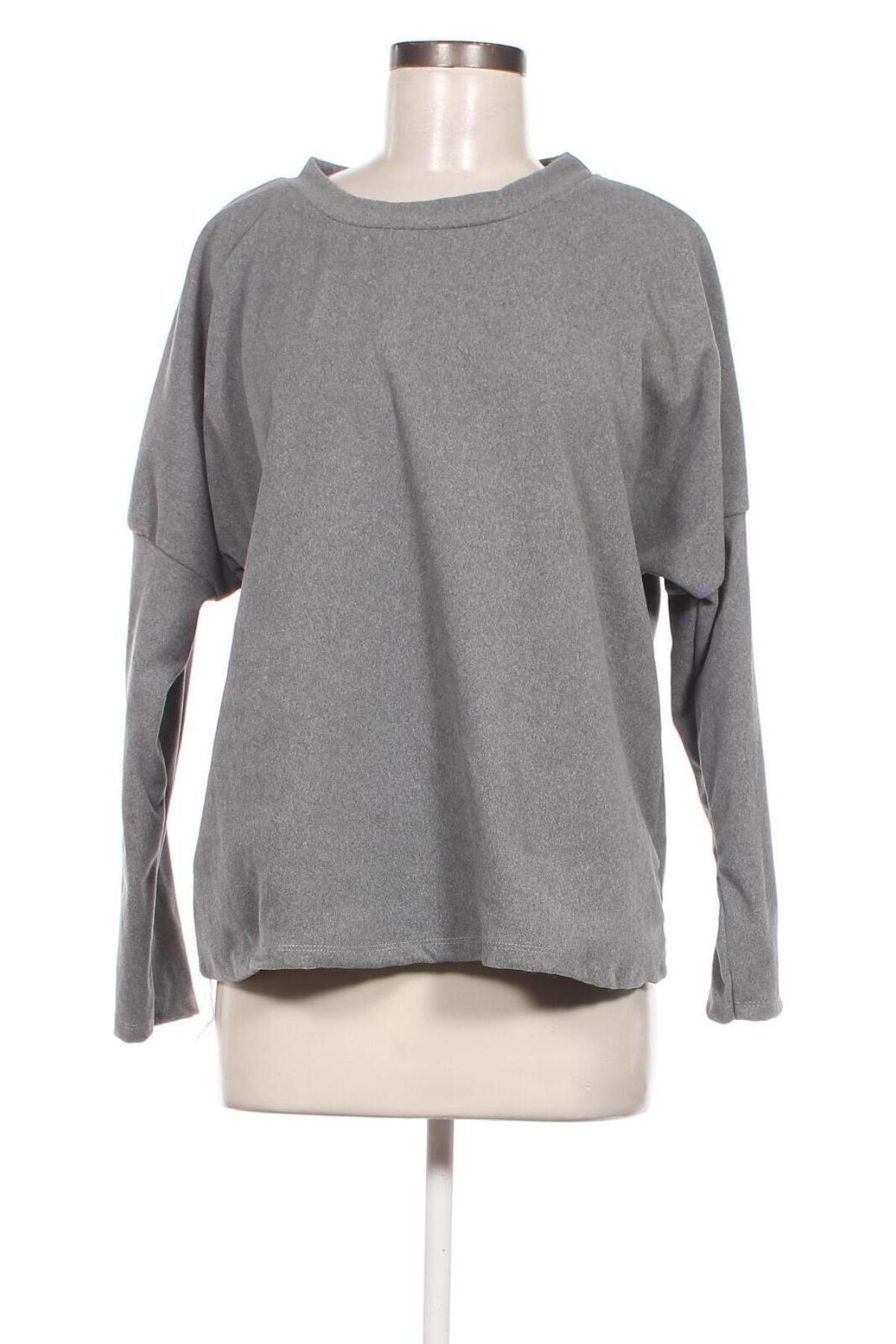 Γυναικεία μπλούζα Made In Italy, Μέγεθος M, Χρώμα Γκρί, Τιμή 4,47 €