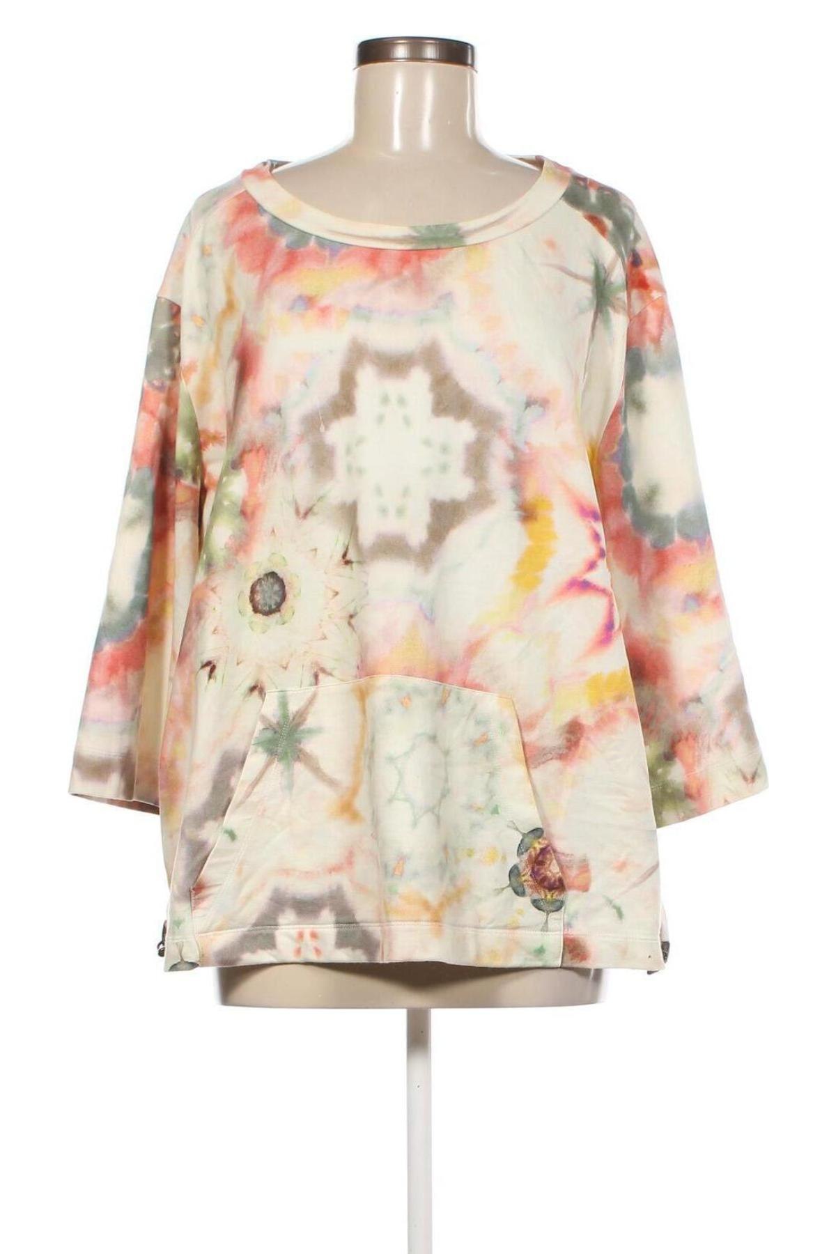 Γυναικεία μπλούζα Margittes, Μέγεθος XXL, Χρώμα Πολύχρωμο, Τιμή 17,81 €