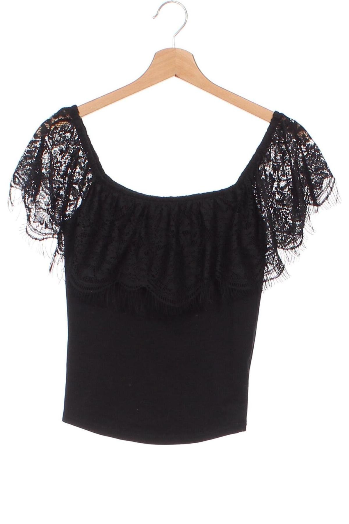 Bluză de femei Miss Selfridge, Mărime XS, Culoare Negru, Preț 51,05 Lei