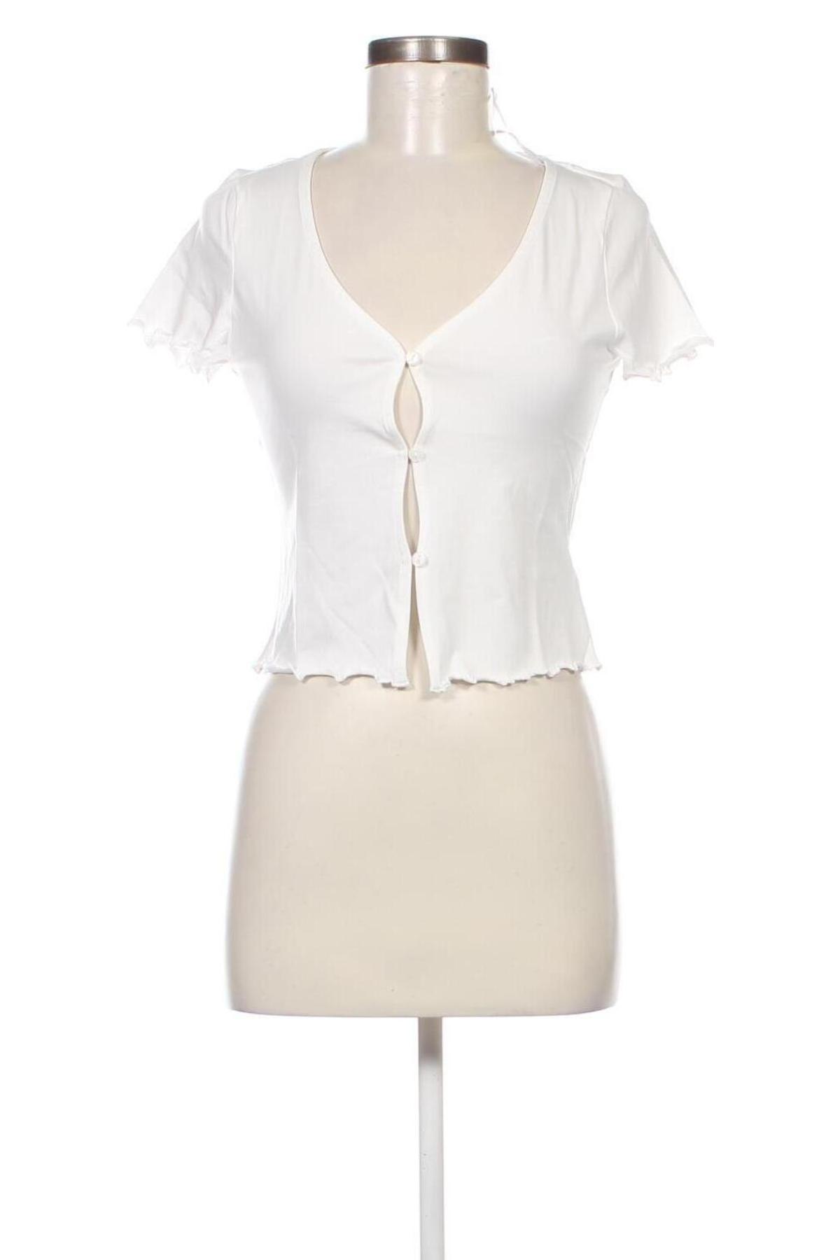 Дамска блуза Monki, Размер M, Цвят Бял, Цена 8,64 лв.