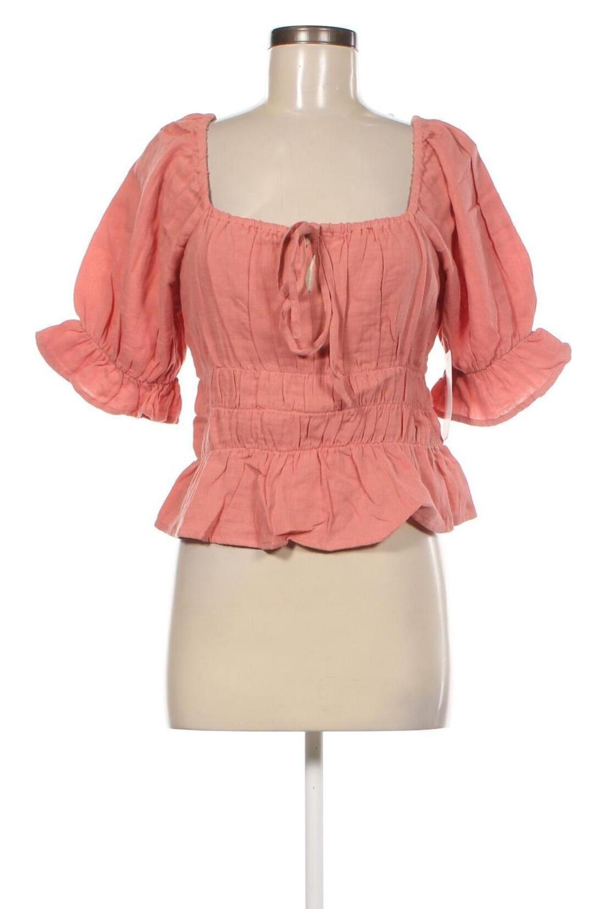 Damen Shirt NA-KD, Größe L, Farbe Rosa, Preis 39,69 €