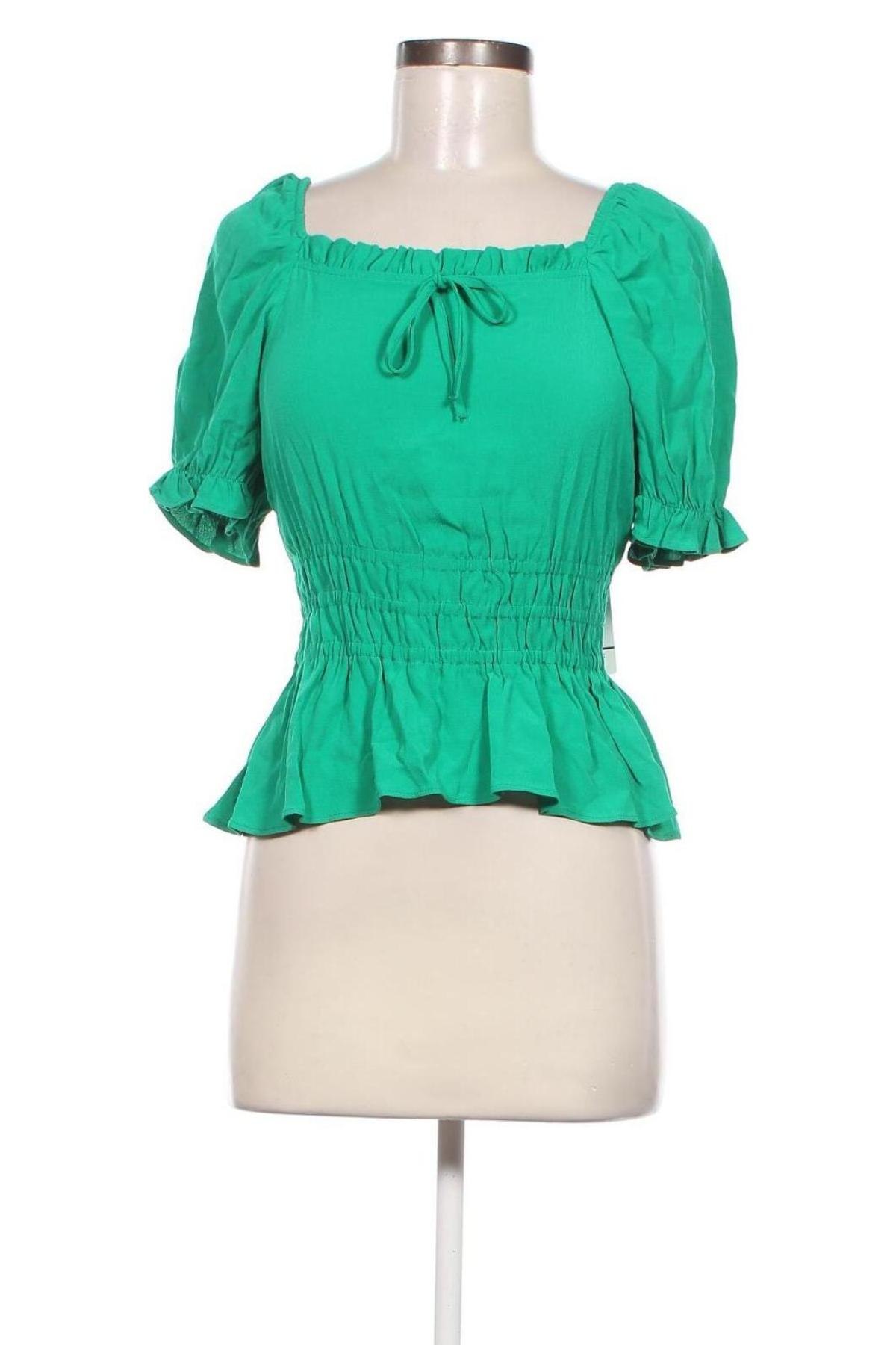 Bluză de femei Naf Naf, Mărime S, Culoare Verde, Preț 37,99 Lei
