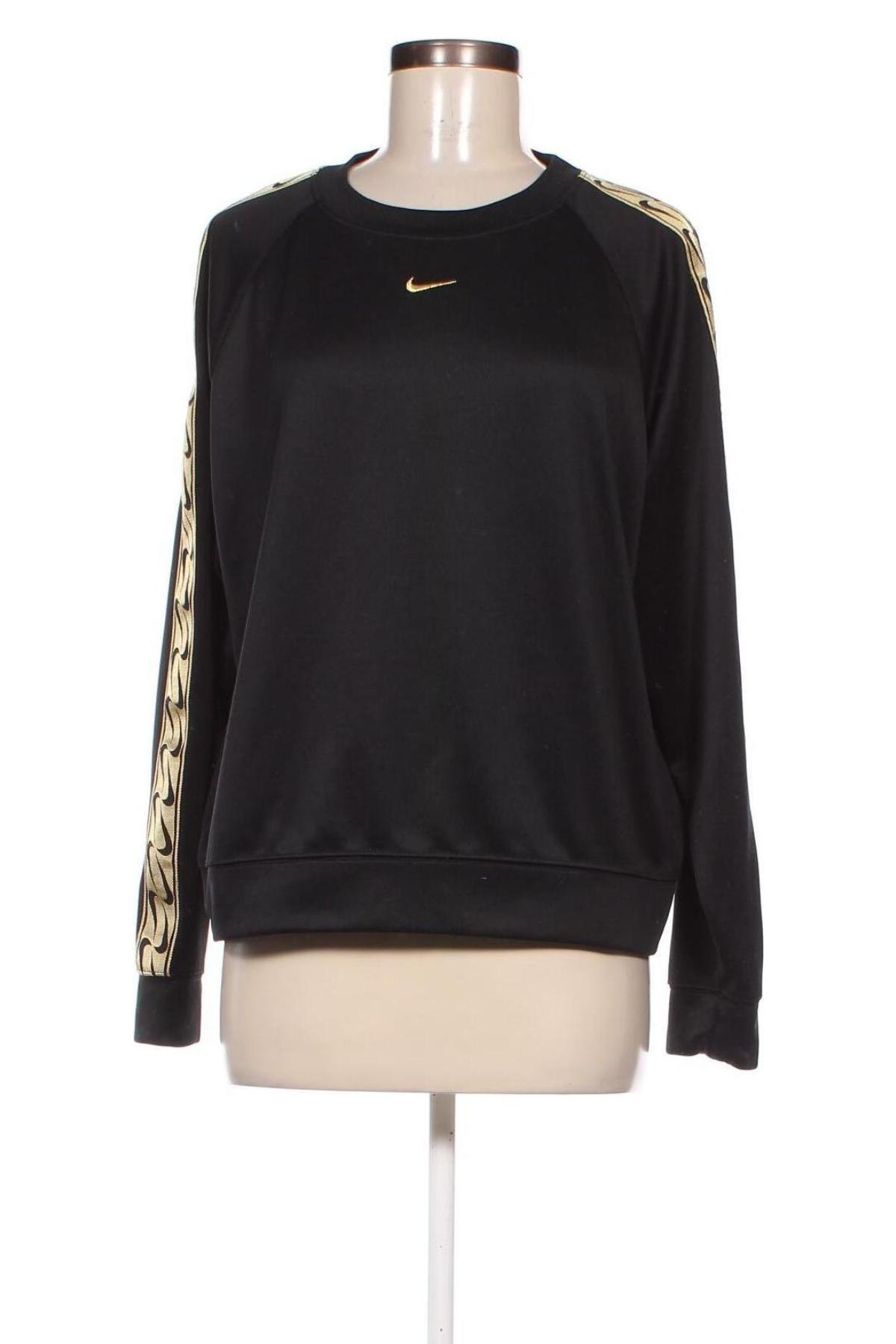 Γυναικεία μπλούζα Nike, Μέγεθος M, Χρώμα Μαύρο, Τιμή 21,03 €