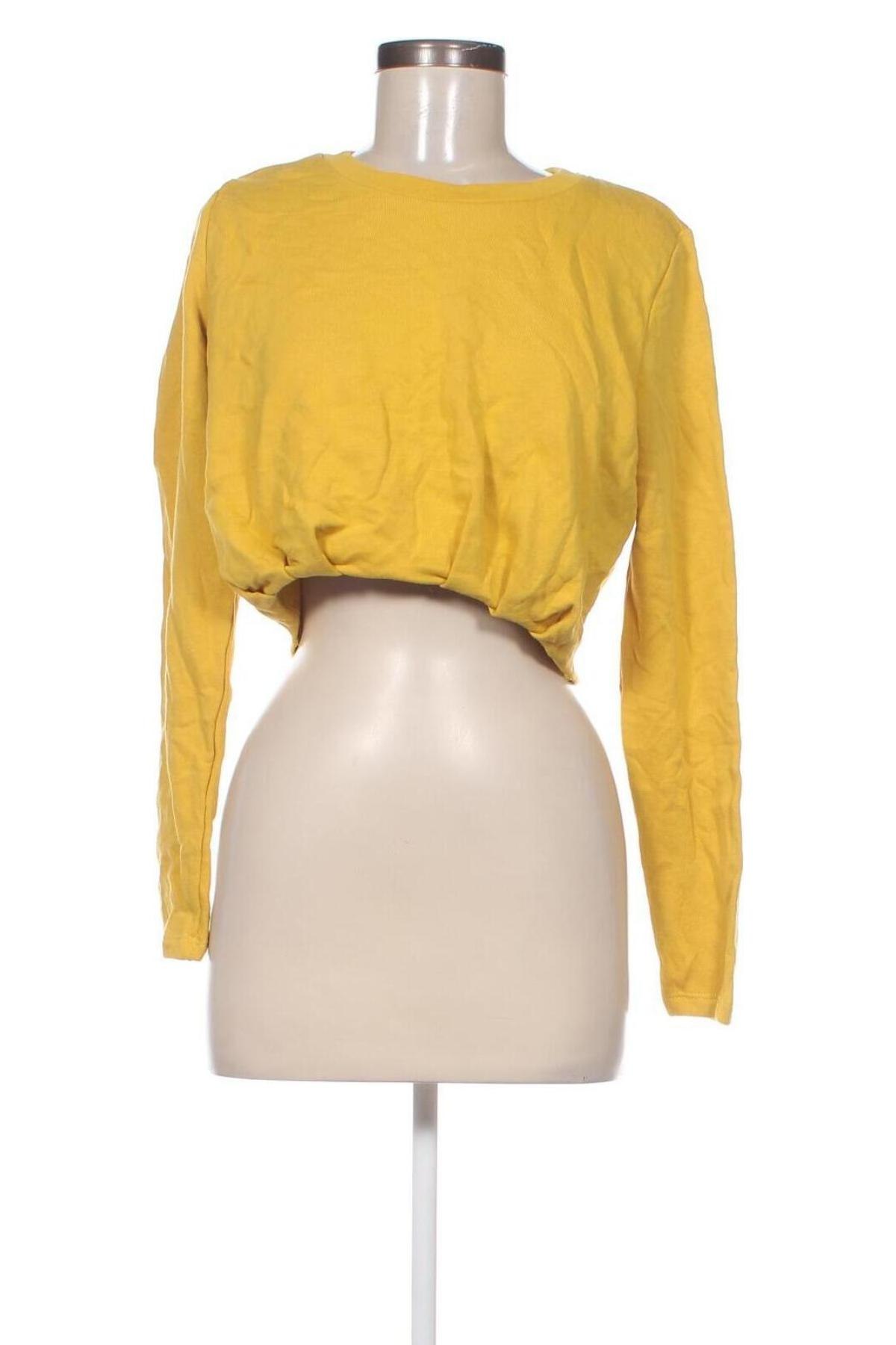 Γυναικεία μπλούζα Noisy May, Μέγεθος M, Χρώμα Κίτρινο, Τιμή 6,71 €