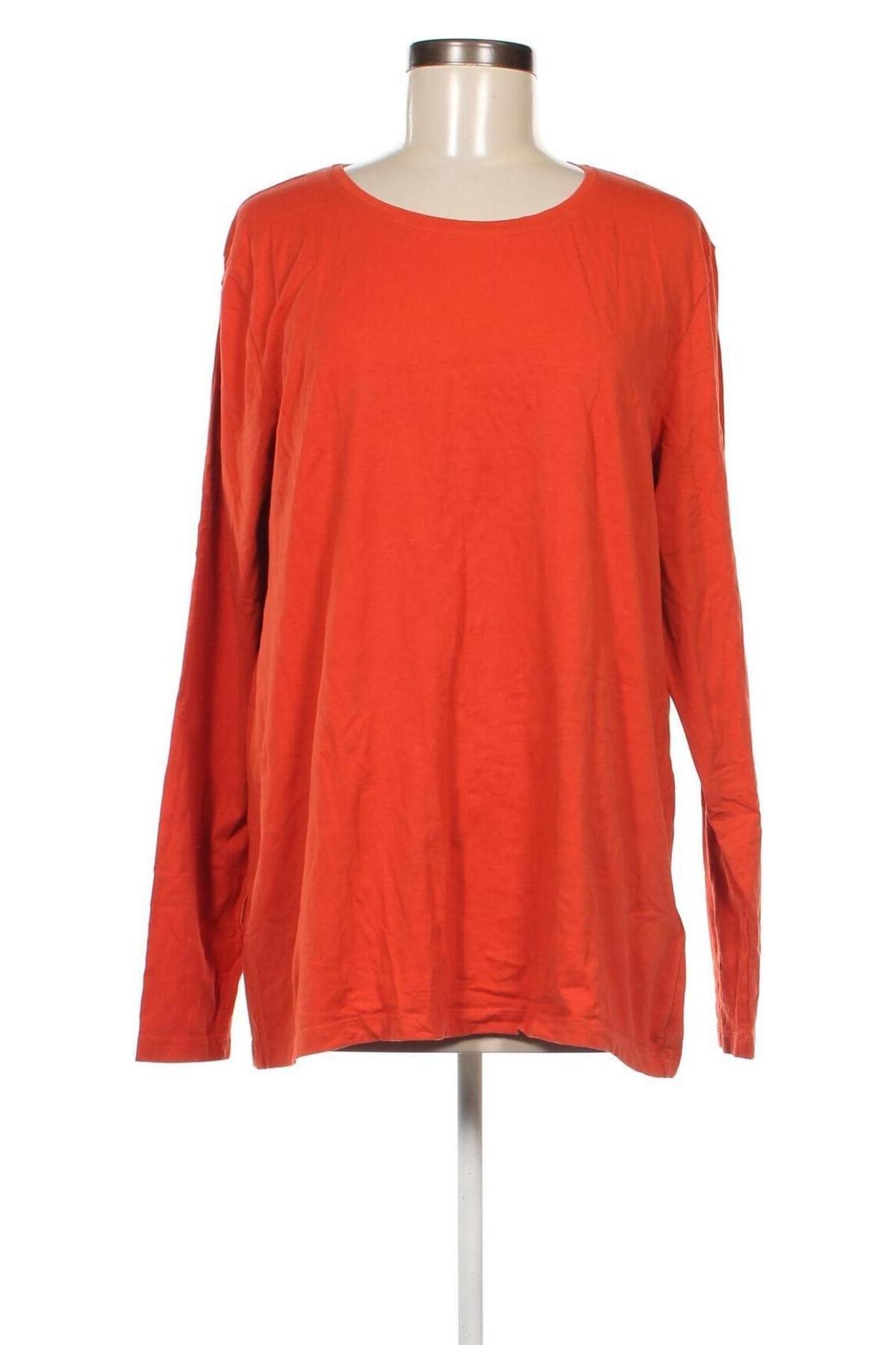 Γυναικεία μπλούζα Noom, Μέγεθος 3XL, Χρώμα Πορτοκαλί, Τιμή 14,85 €