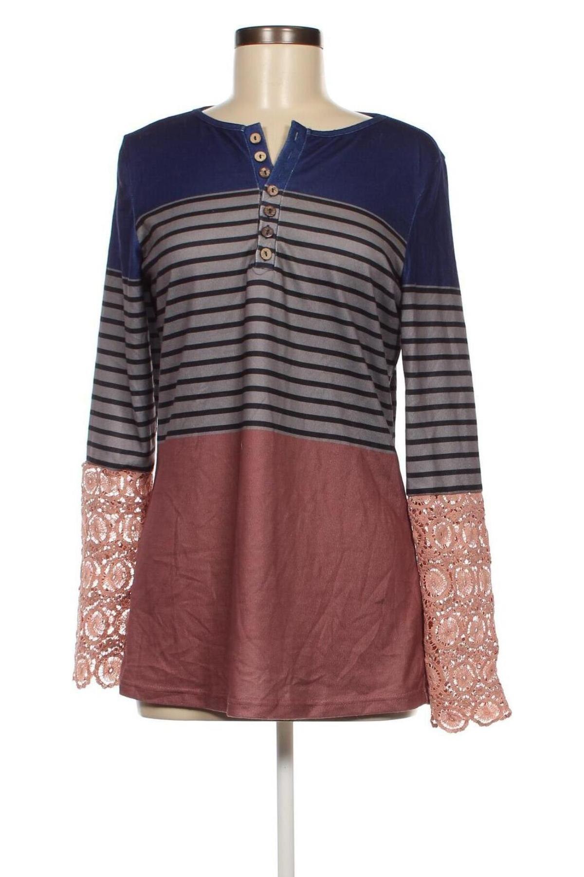 Γυναικεία μπλούζα Noracora, Μέγεθος L, Χρώμα Πολύχρωμο, Τιμή 9,59 €