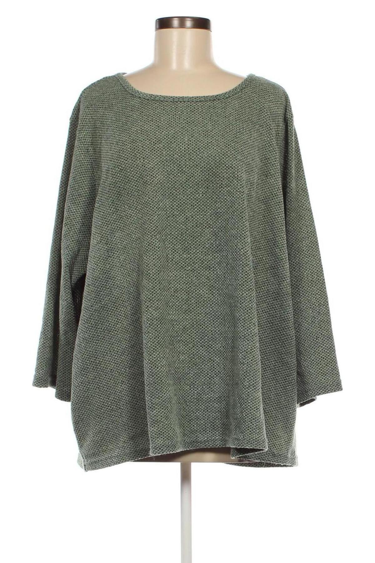 Дамска блуза ONLY Carmakoma, Размер 3XL, Цвят Зелен, Цена 12,00 лв.