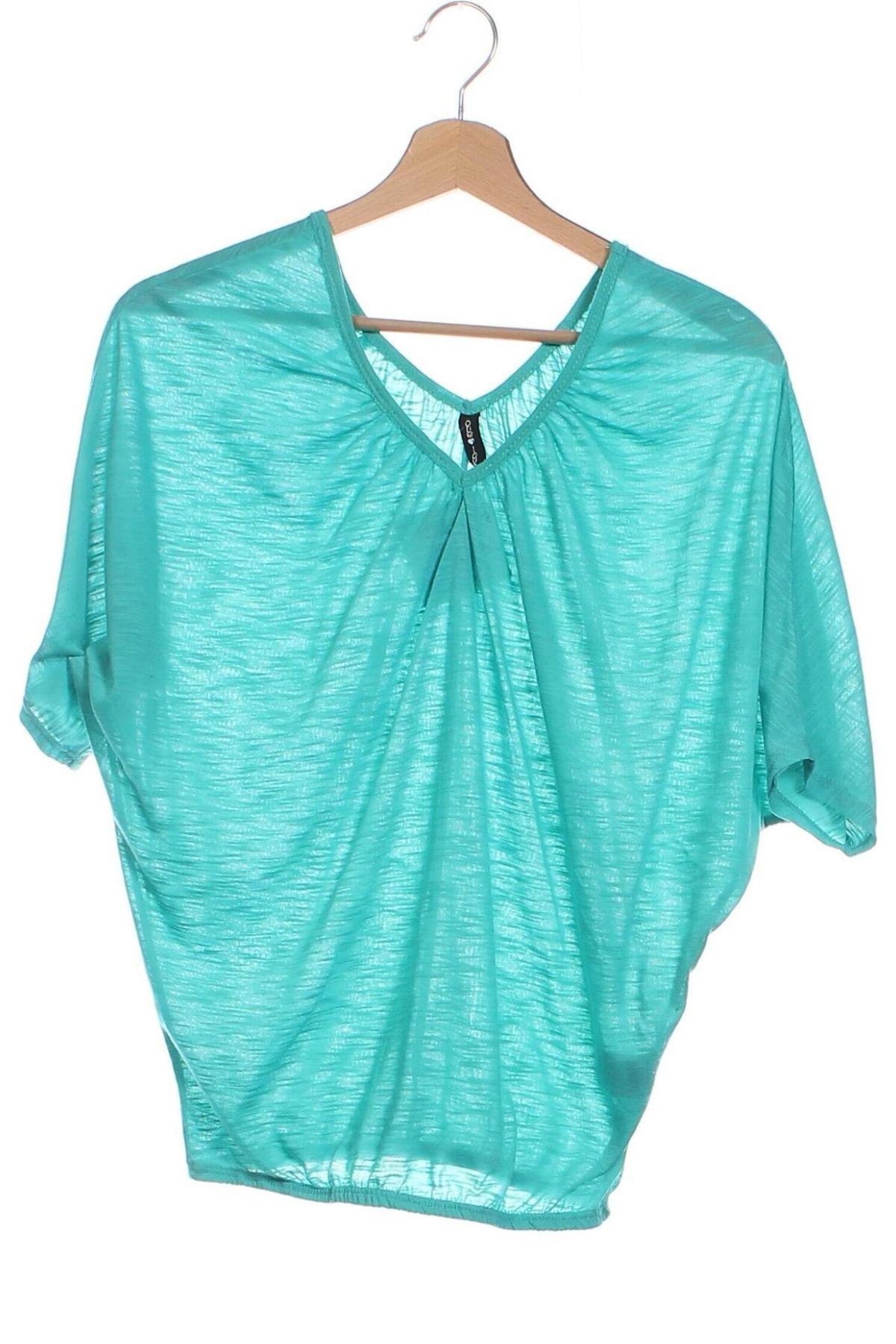 Damen Shirt One Love, Größe XS, Farbe Grün, Preis € 1,99