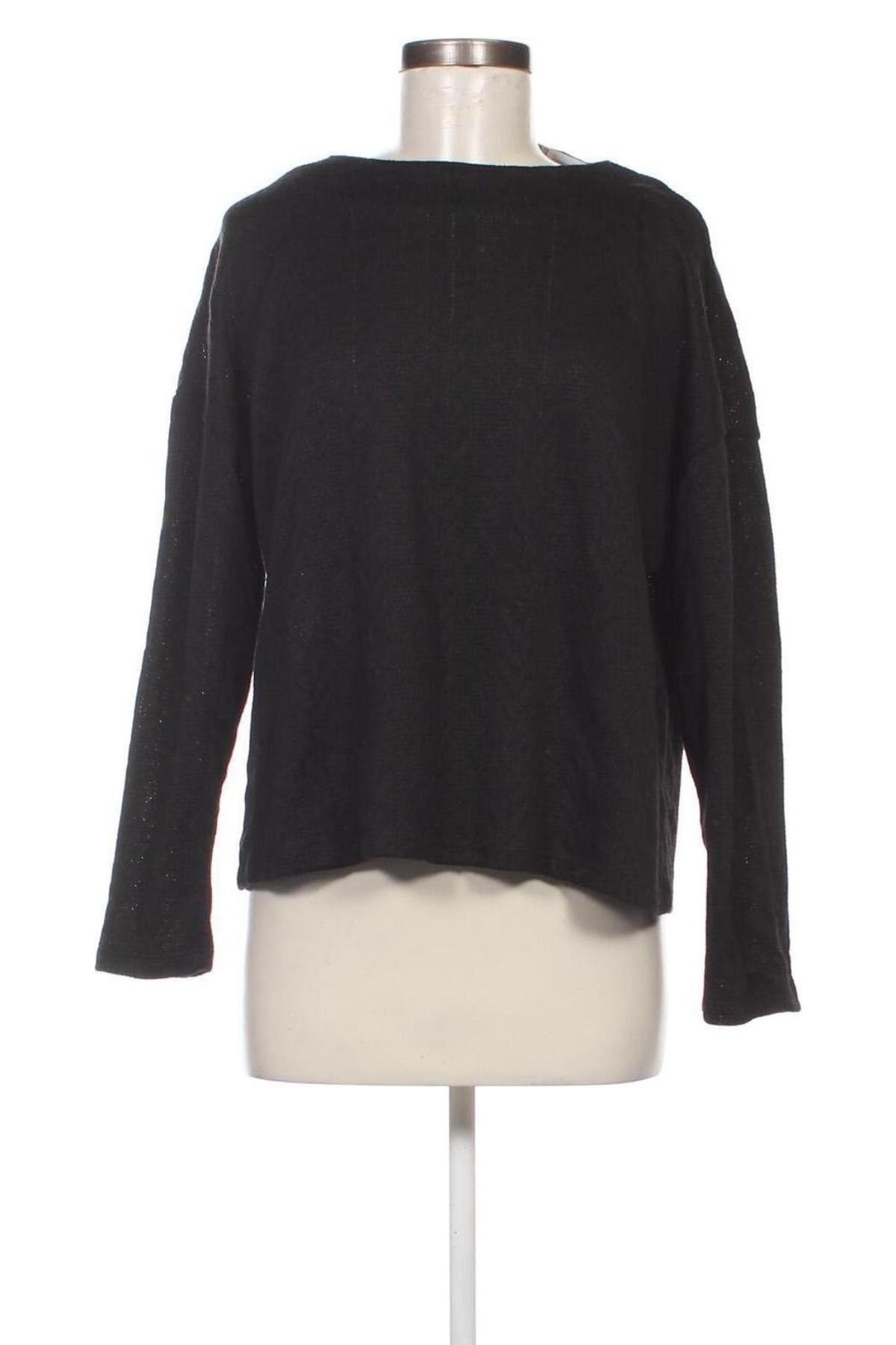 Дамска блуза Oviesse, Размер L, Цвят Черен, Цена 7,44 лв.