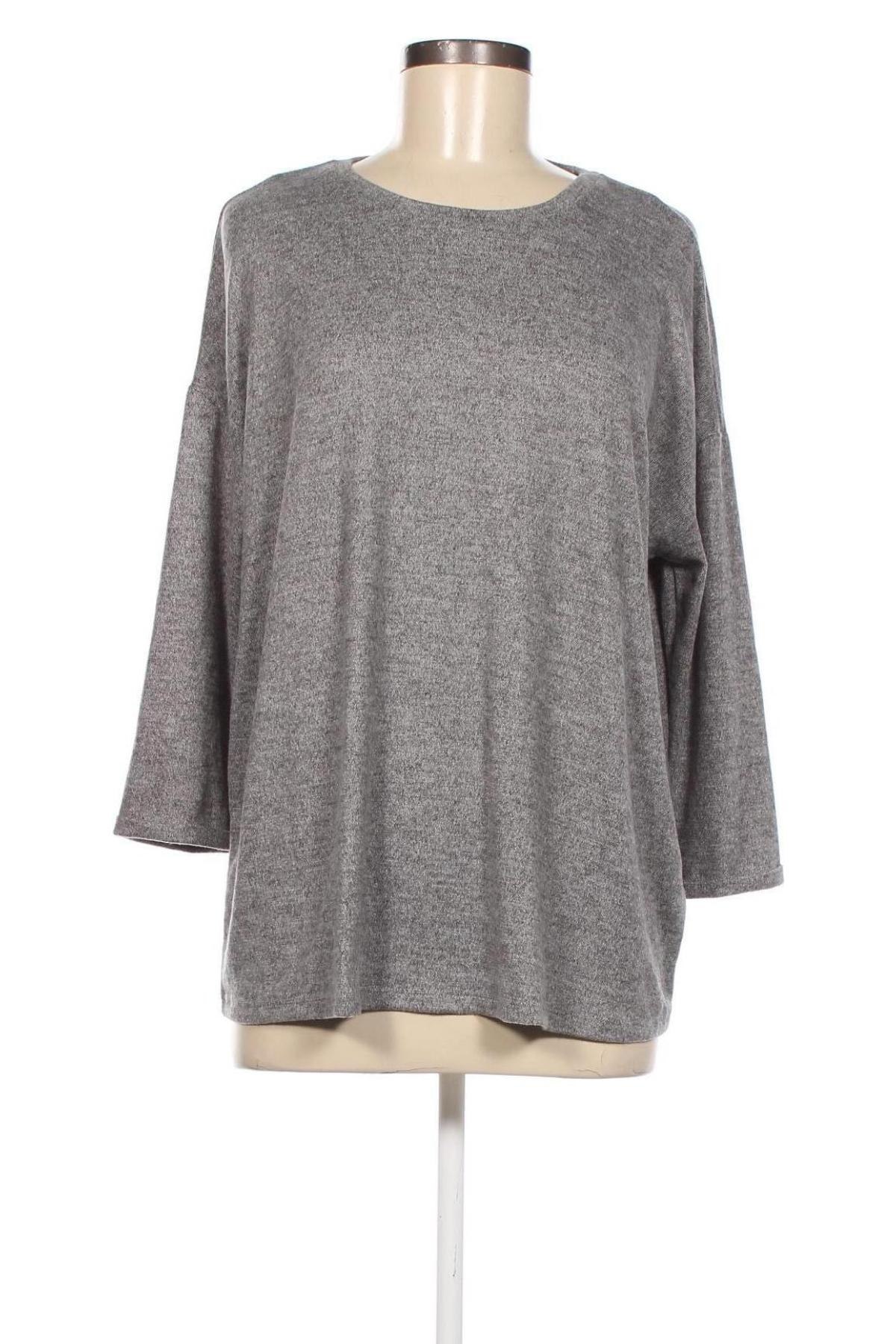 Γυναικεία μπλούζα Reserved, Μέγεθος L, Χρώμα Γκρί, Τιμή 4,52 €