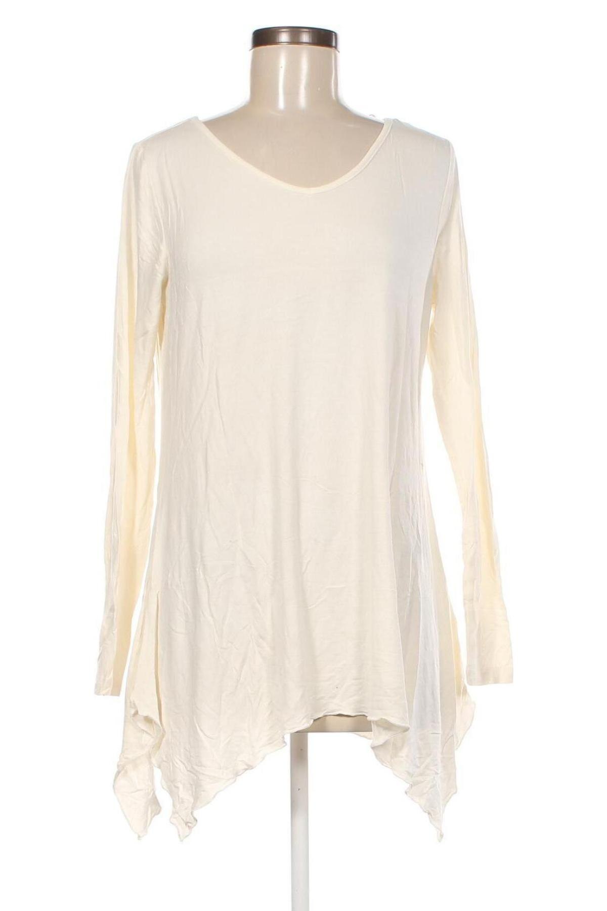 Γυναικεία μπλούζα Rick Cardona, Μέγεθος M, Χρώμα Εκρού, Τιμή 21,03 €