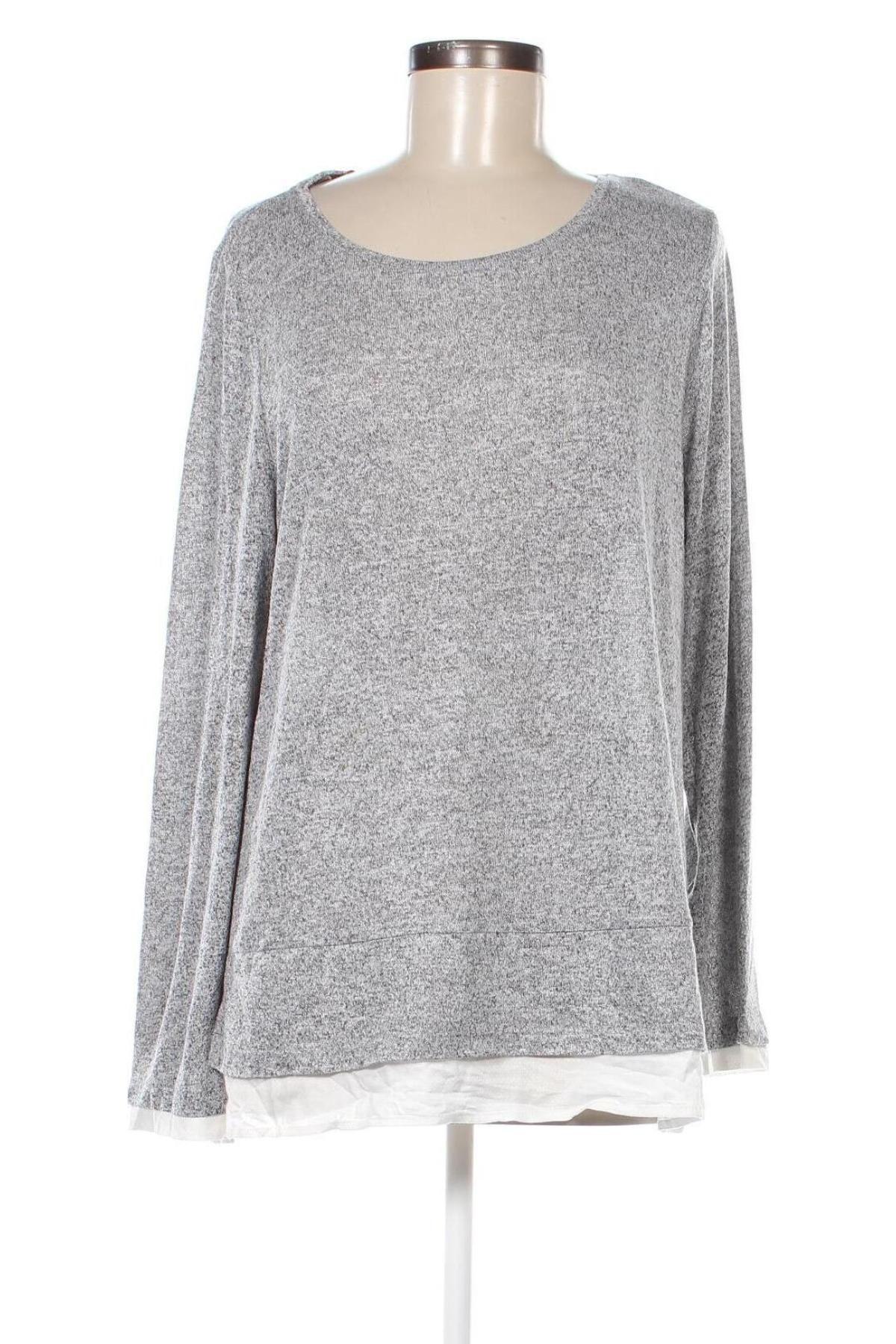 Γυναικεία μπλούζα S.Oliver, Μέγεθος L, Χρώμα Γκρί, Τιμή 21,03 €