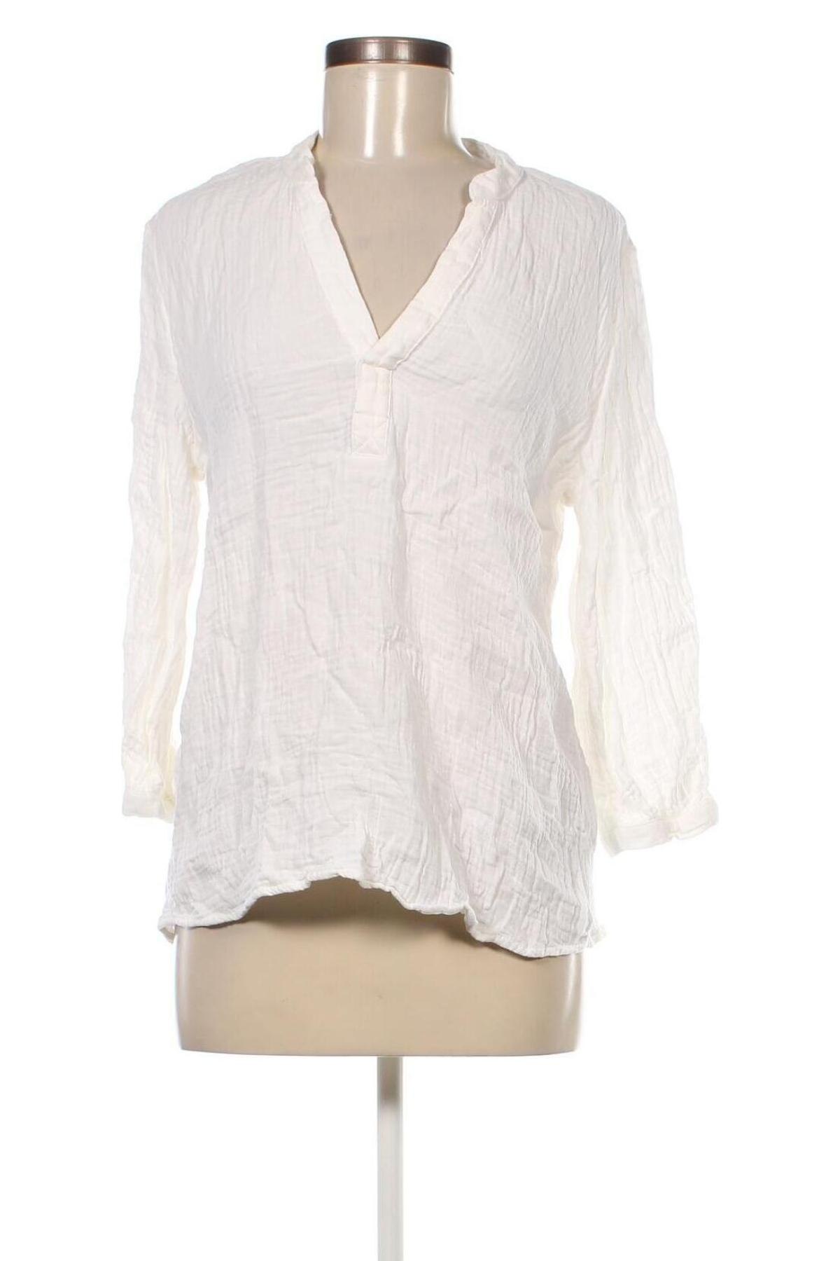 Дамска блуза S.Oliver, Размер M, Цвят Екрю, Цена 33,24 лв.